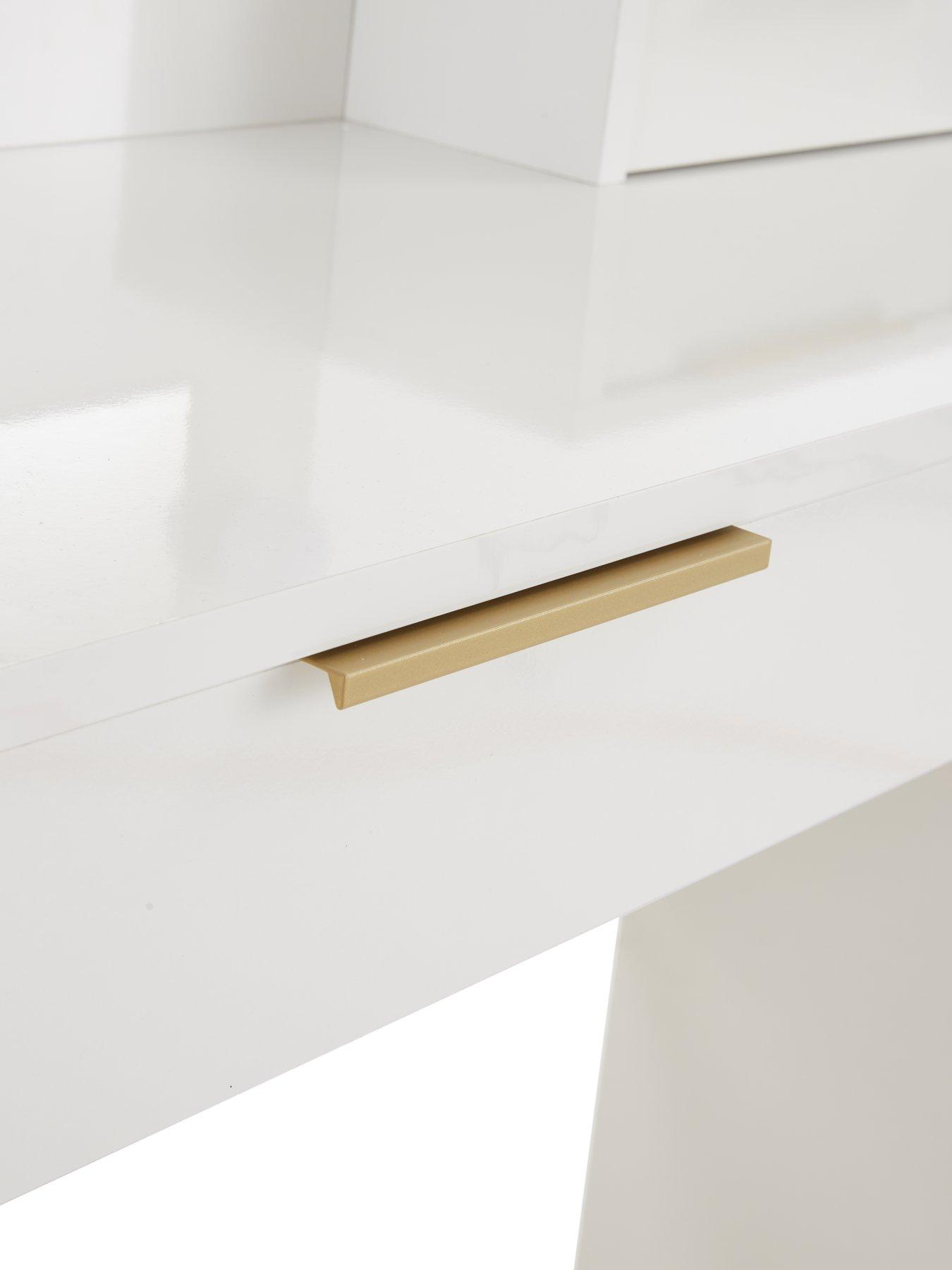  image of very-home-bessy-gloss-dressing-table-with-mirrornbsp--white-fscreg-certified