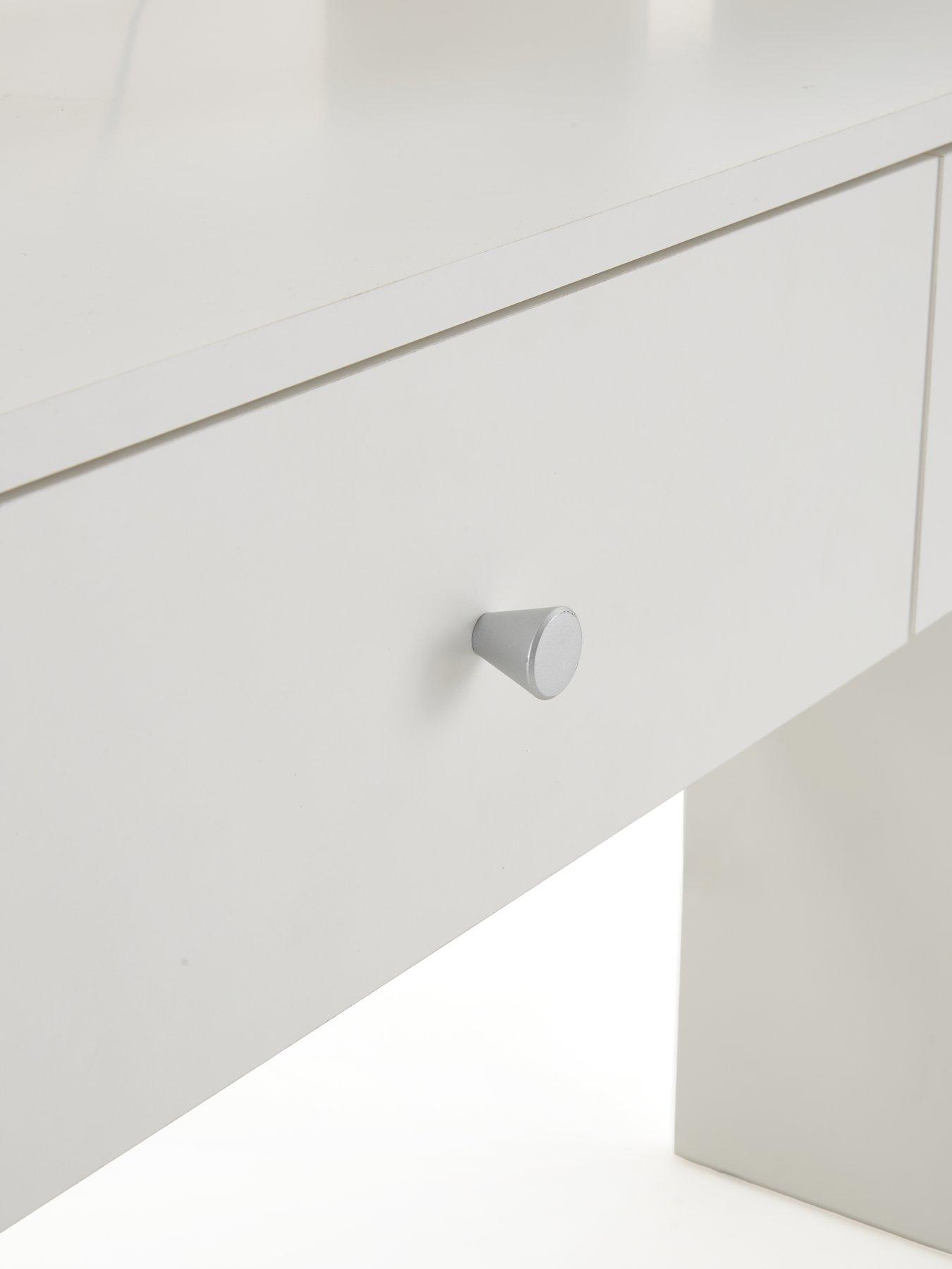  image of very-home-skye-dressing-table-with-lit-mirror-white-fscreg-certified