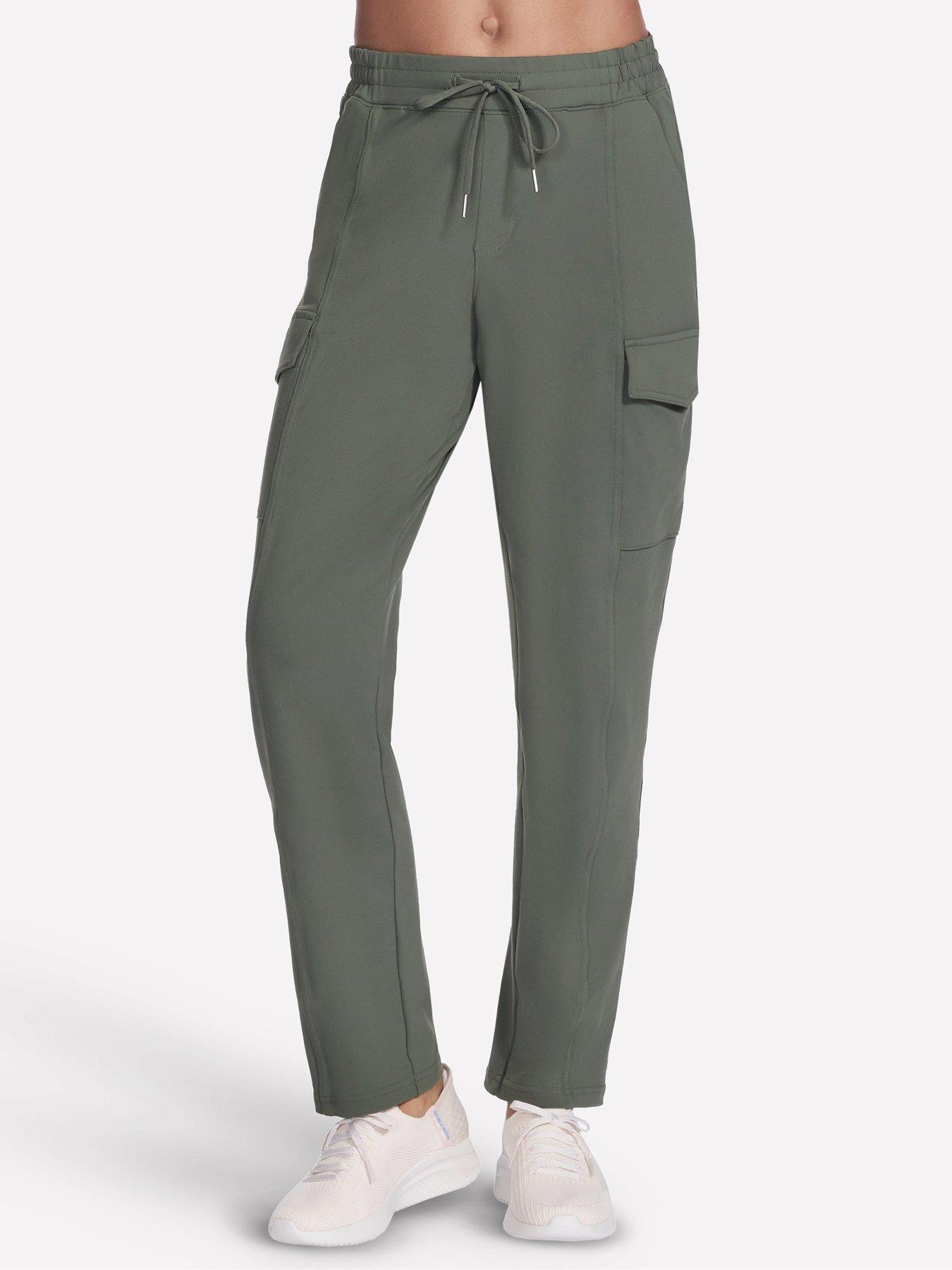skechers-slip-in-cargo-pant-olive
