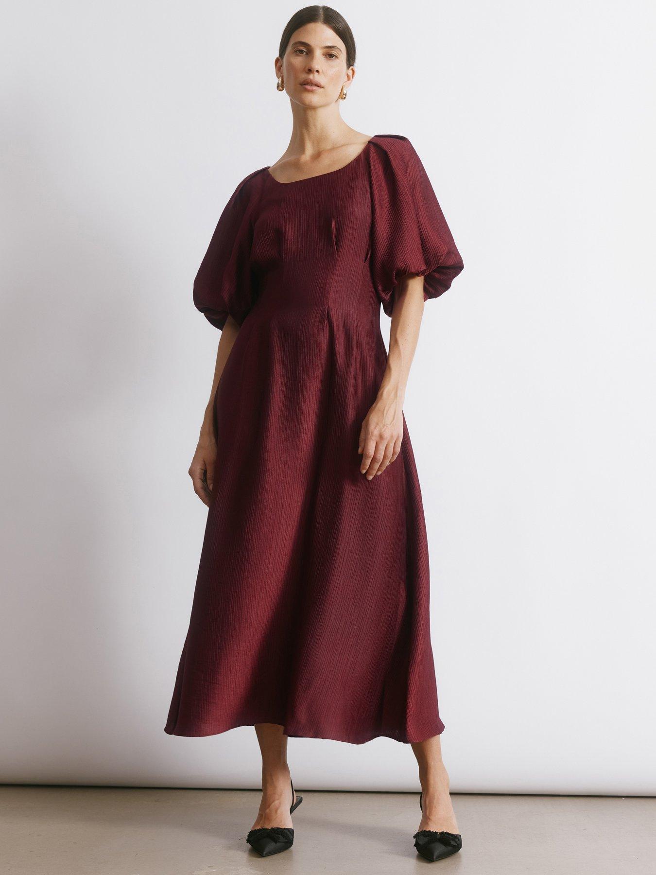 albaray-crinkle-satin-dress-red