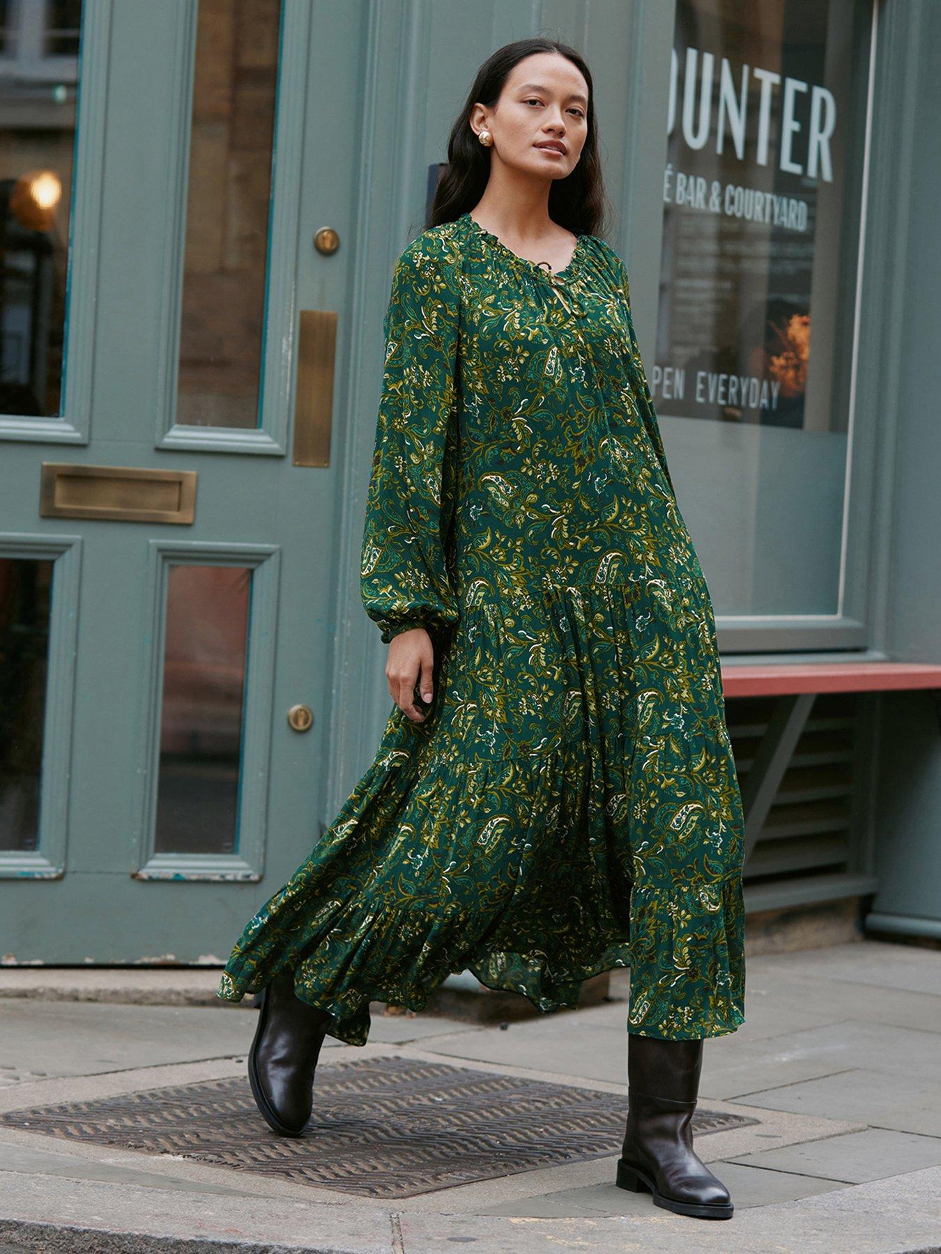 undefined Paisley Dress