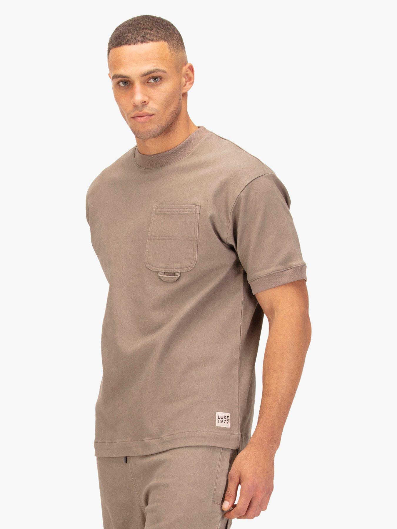 Luke 1977 Luk 1977 Dovetail Carpenter Oversized Fit T-shirt - Brown