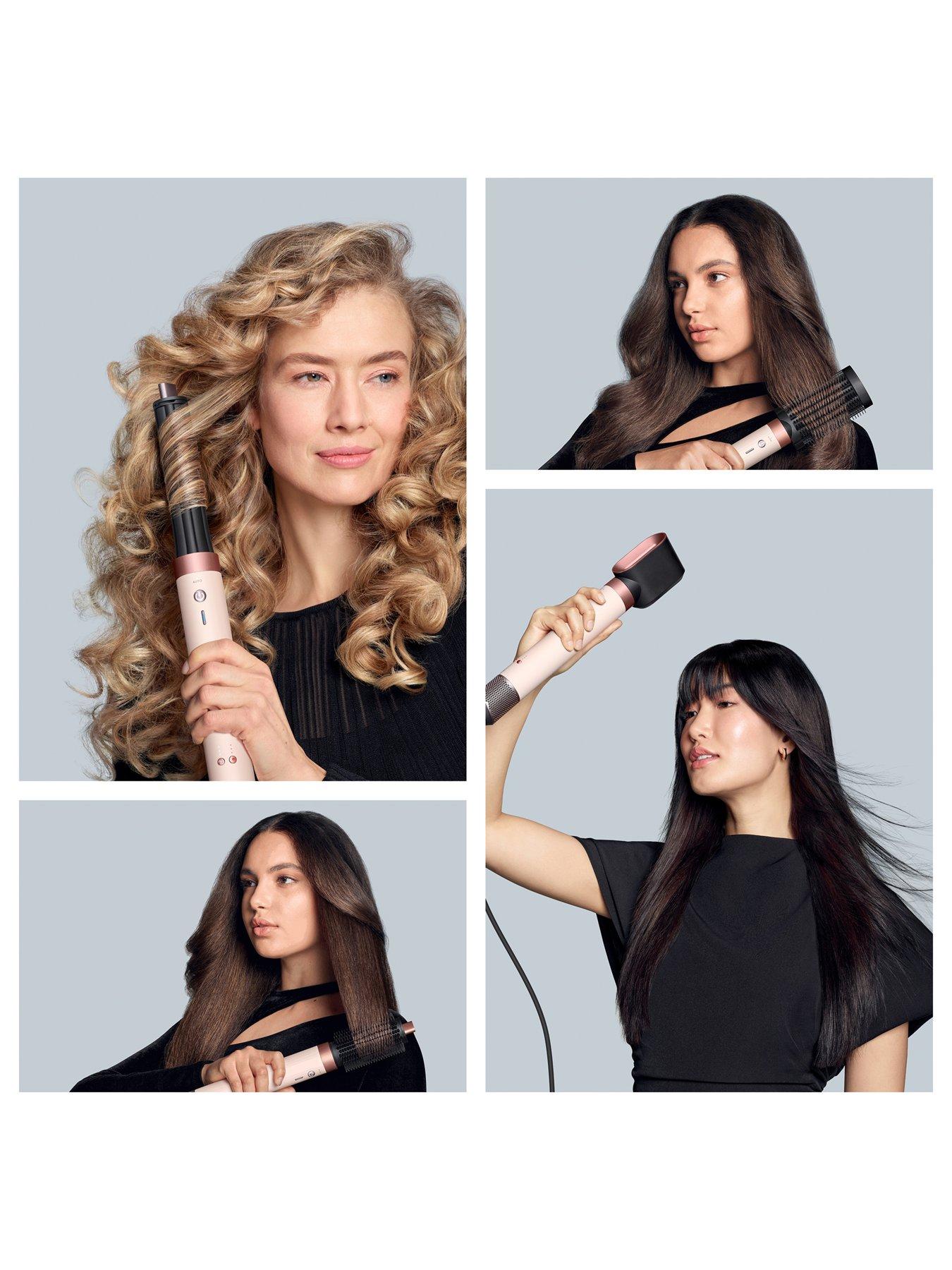 Image 3 of 7 of Dyson Airwrap Co-anda2x&trade; multi-styler and dryer for Straight &amp; Wavy hair, Better curling, Faster drying, Straighter styles (Amber Silk)