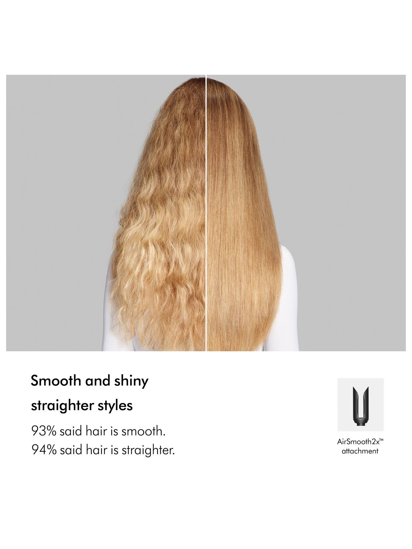Image 5 of 7 of Dyson Airwrap Co-anda2x&trade; multi-styler and dryer for Straight &amp; Wavy hair, Better curling, Faster drying, Straighter styles (Amber Silk)