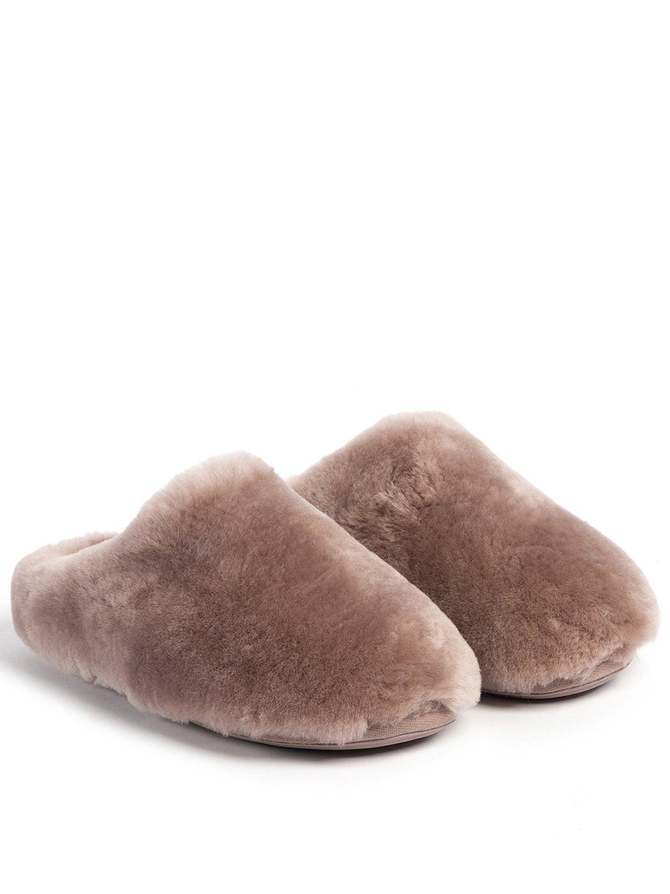 Image 1 of 5 of Just Sheepskin Ladies Louise Sheepskin Slipper - Coffee