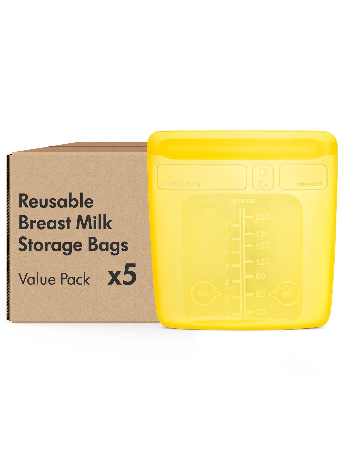 Image 1 of 5 of Medela Re-usable Silicone Breast Milk Storage bag x 5