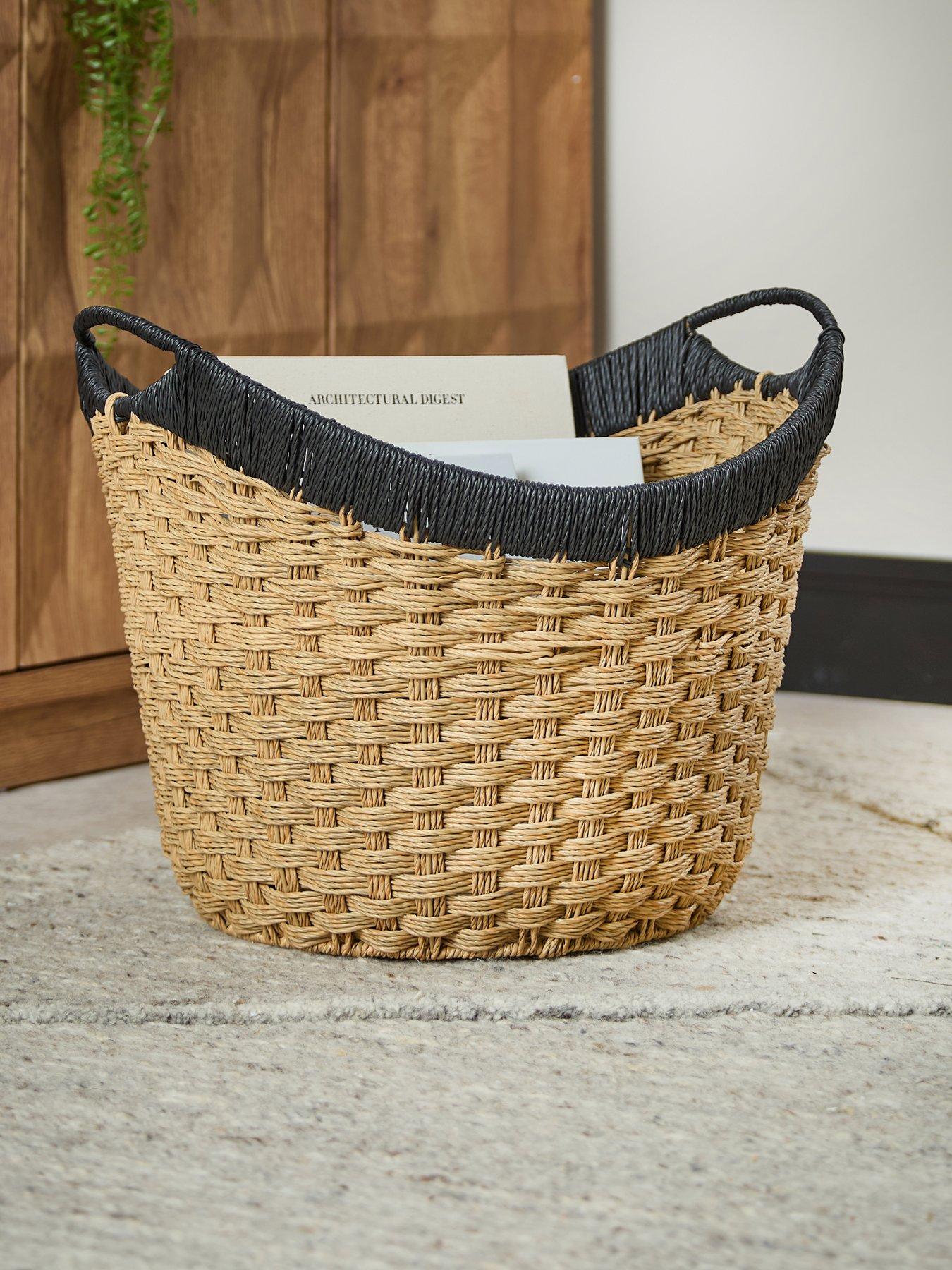 Image 1 of 6 of The Very Collection Curved Boat Basket