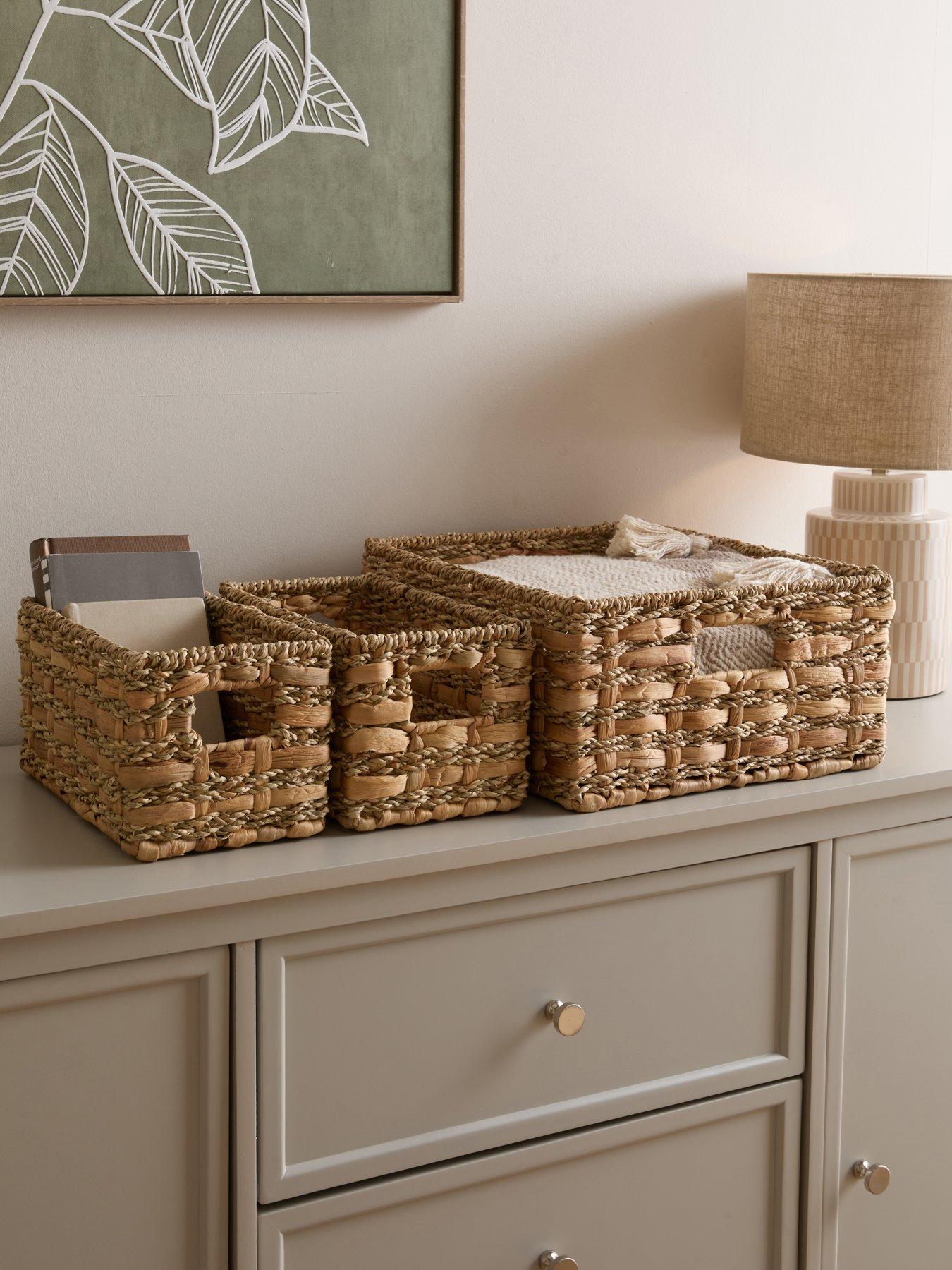 Image 1 of 6 of The Very Collection Set of 3 Rectangle Nesting Baskets