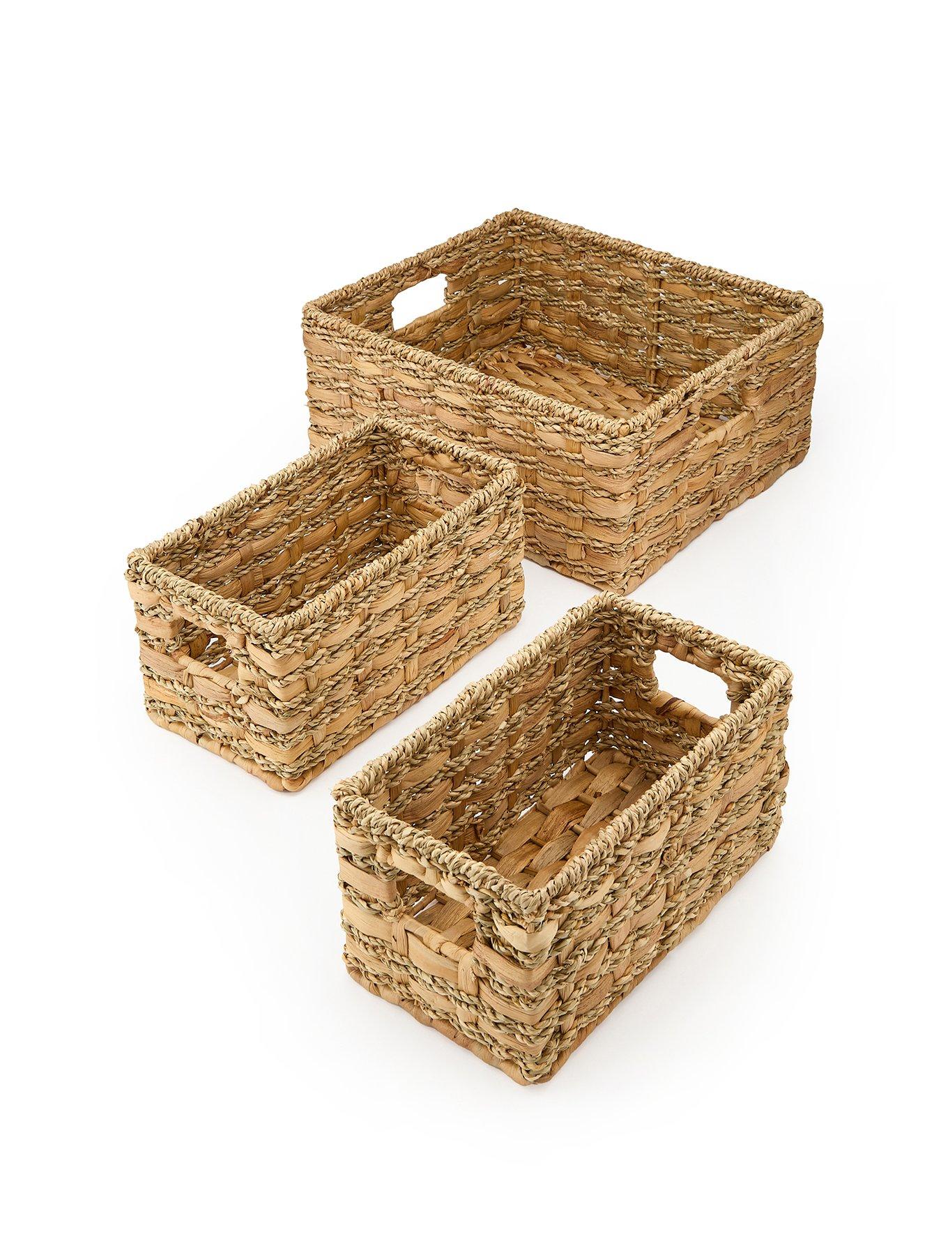 Image 2 of 6 of The Very Collection Set of 3 Rectangle Nesting Baskets