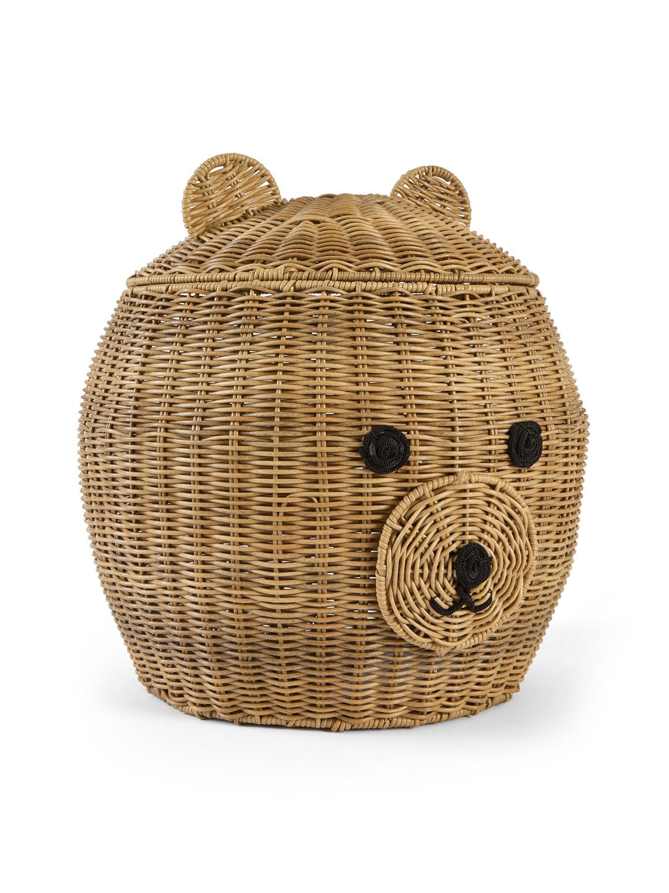 Image 3 of 6 of The Very Collection Bennie Bear Storage Basket