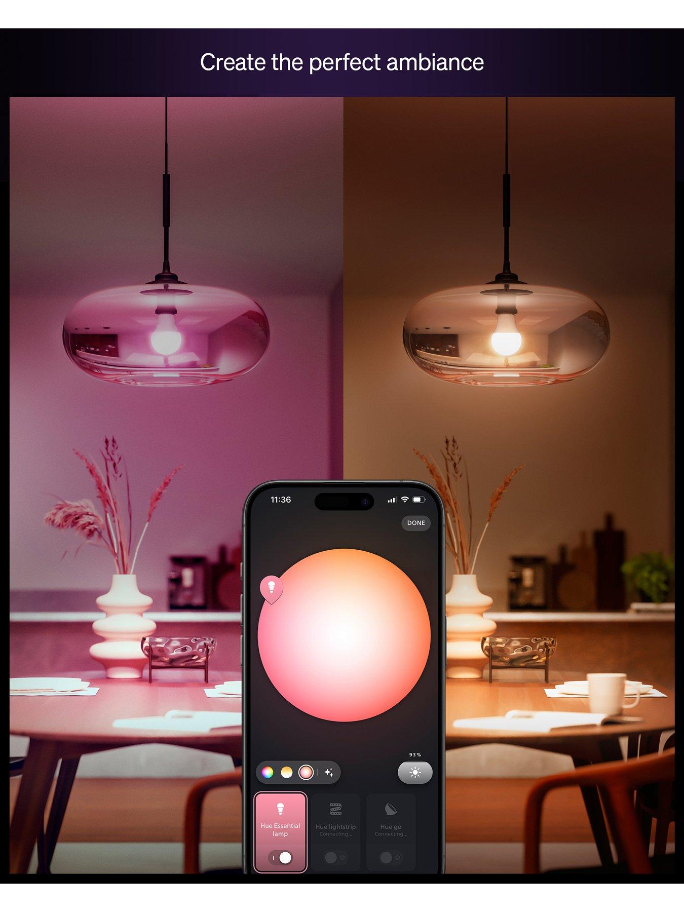 Image 3 of 7 of Philips Hue Essentials Colour A60 E27