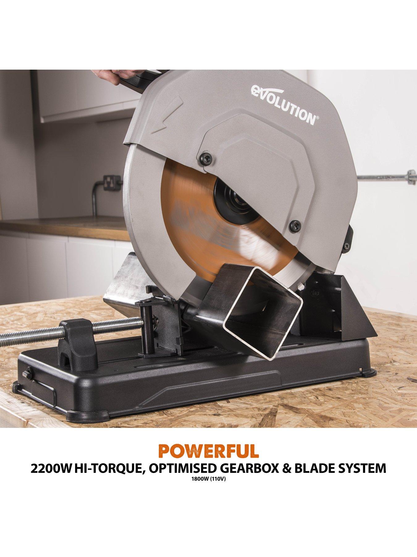 Image 5 of 7 of Evolution 355mm Multimaterial Cutting Tct Chop Saw
