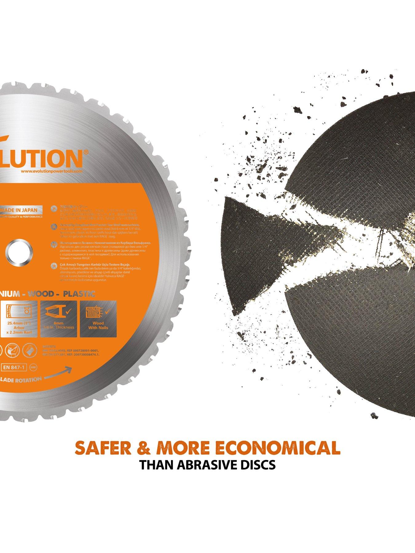 Image 7 of 7 of Evolution 355mm Multimaterial Cutting Tct Chop Saw