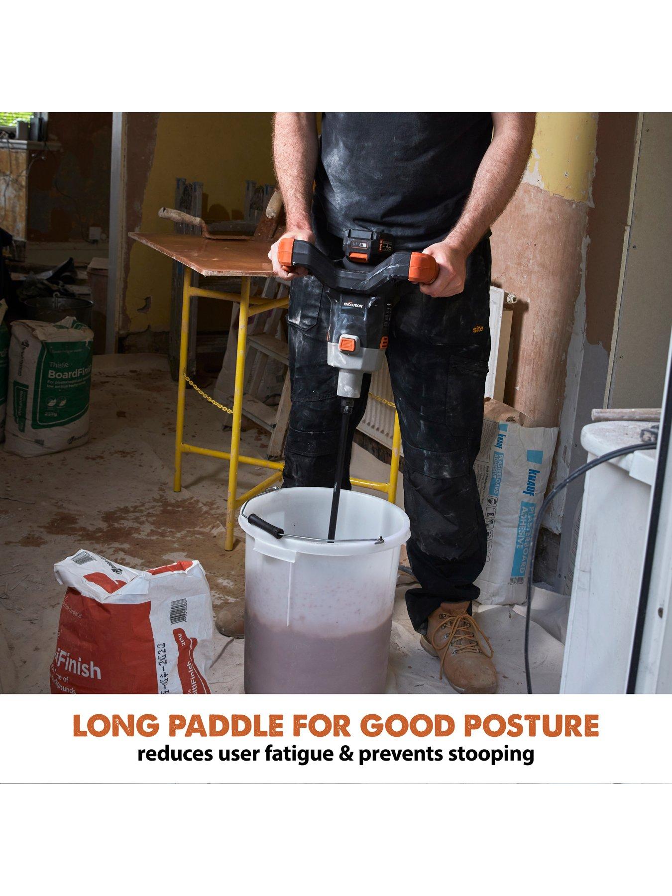  image of evolution-18v-li-ion-cordless-paddle-mixer-bare-unit