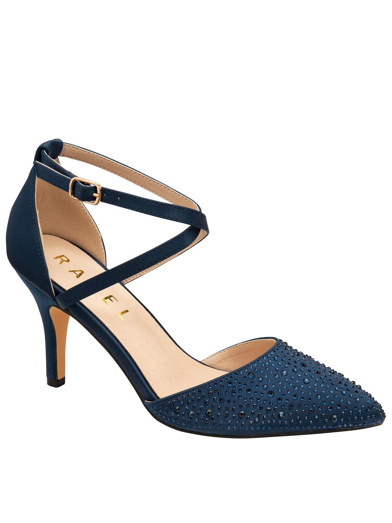 undefined Rainsville Heel Shoes - Navy