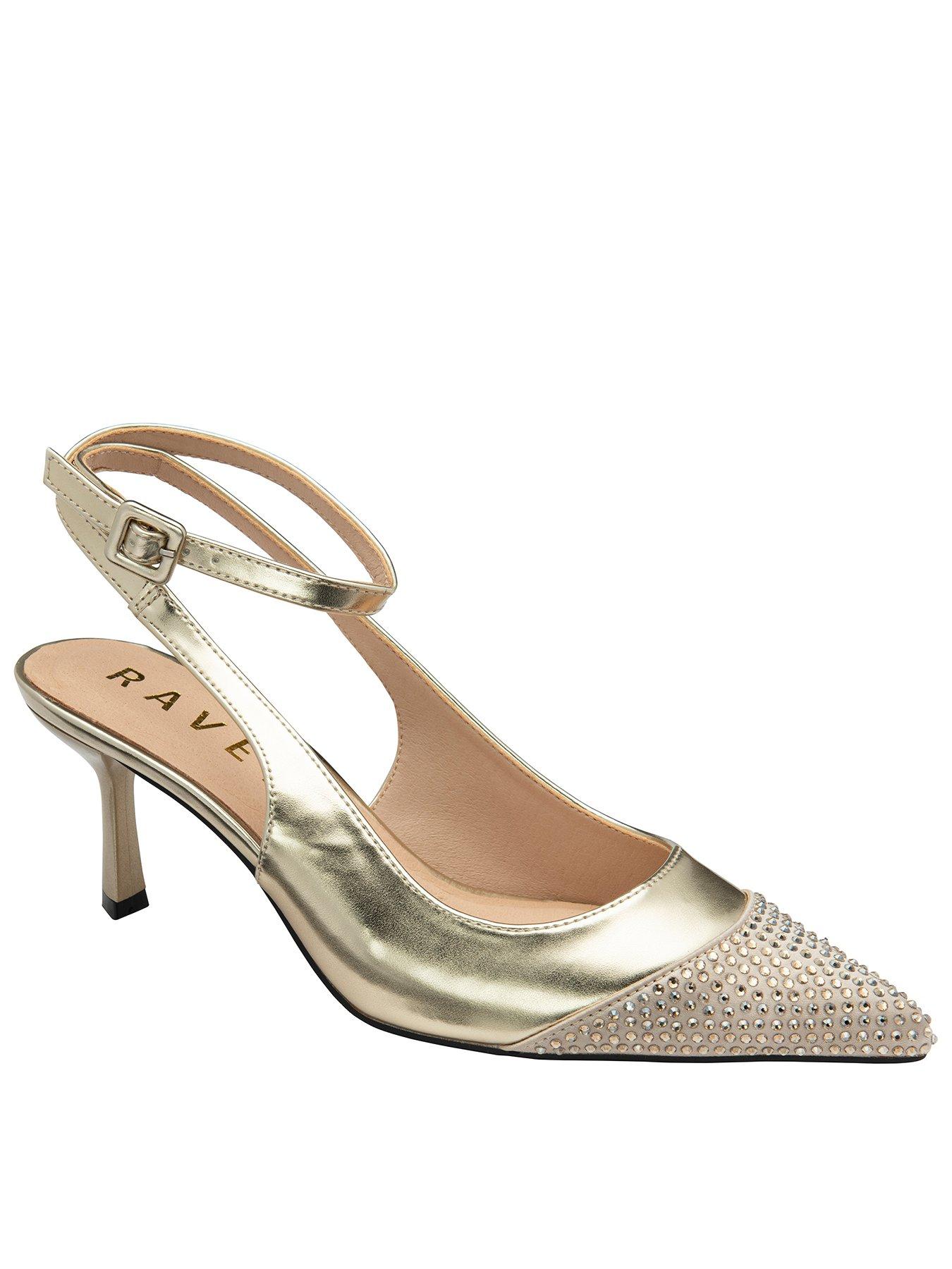 undefined Catrine Heel Shoes - Gold