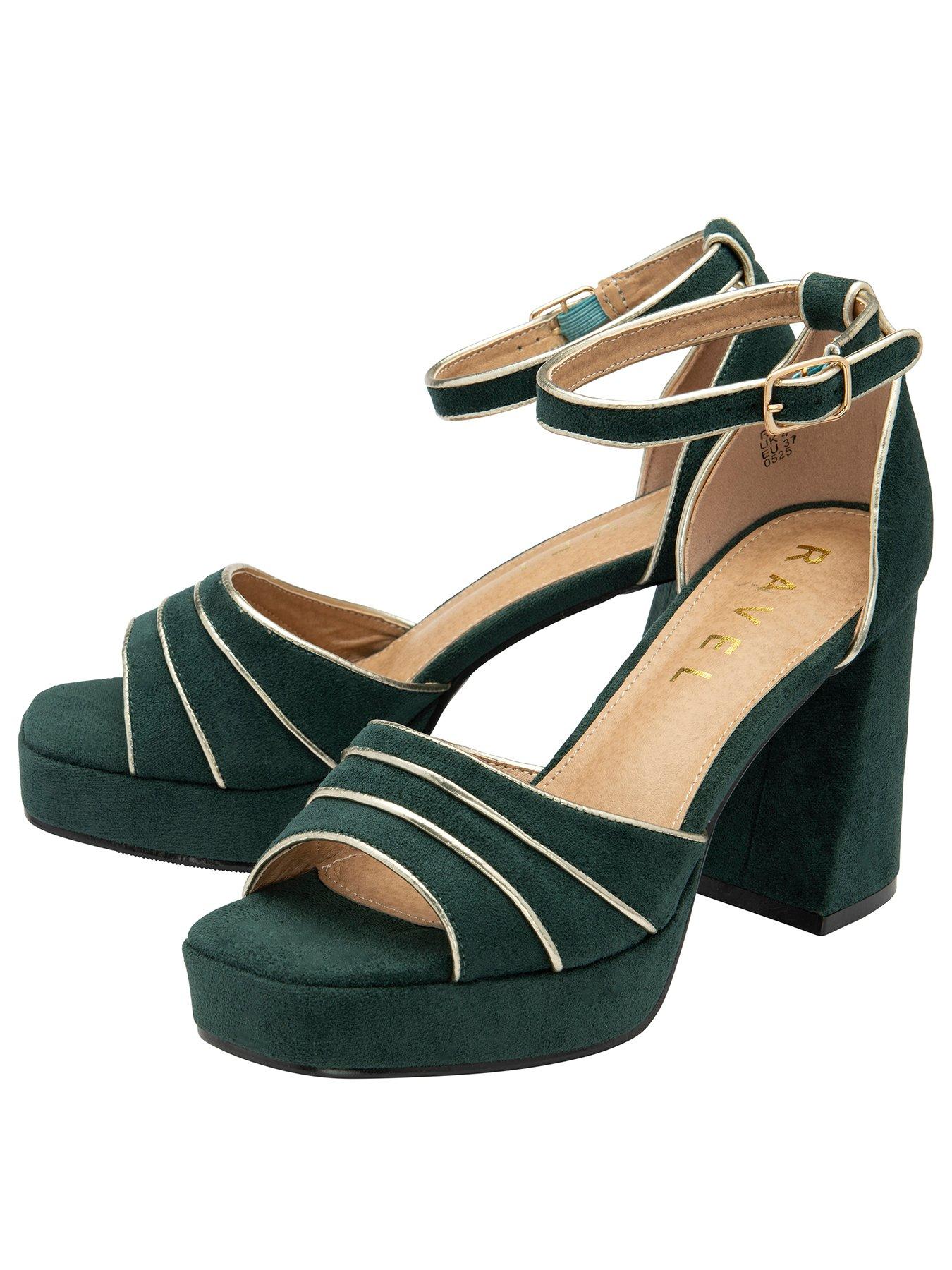  image of ravel-ornsay-heel-sandals-emerald