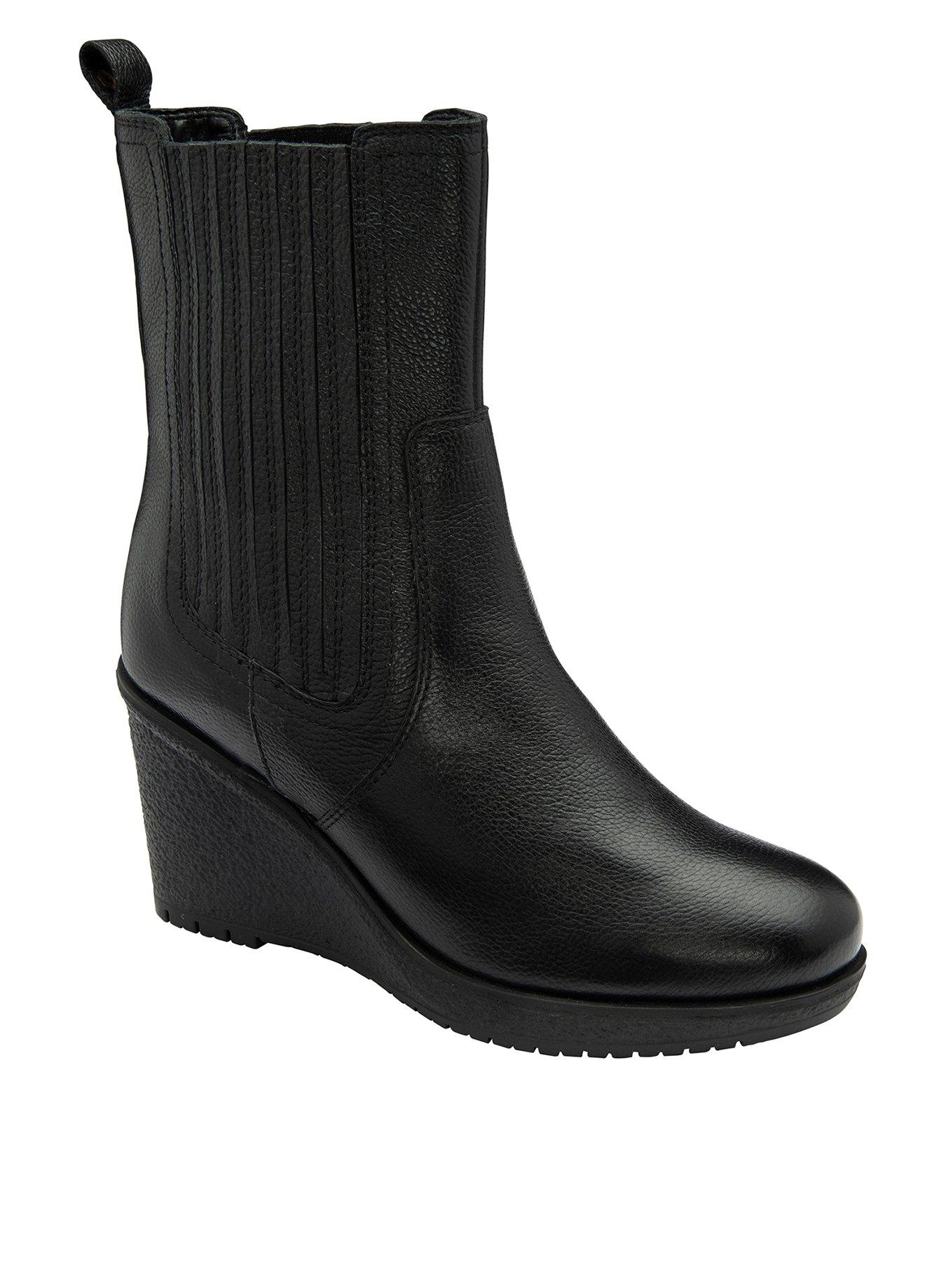 Ravel Calvay Ankle Boots - Black