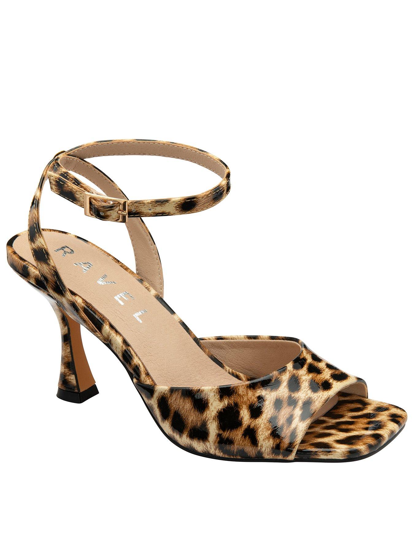 undefined Holms Heel Sandals - Leopard