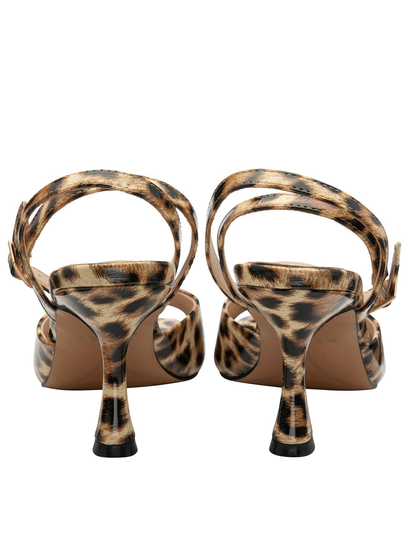 Image 3 of 4 of Ravel Holms Heel Sandals - Leopard