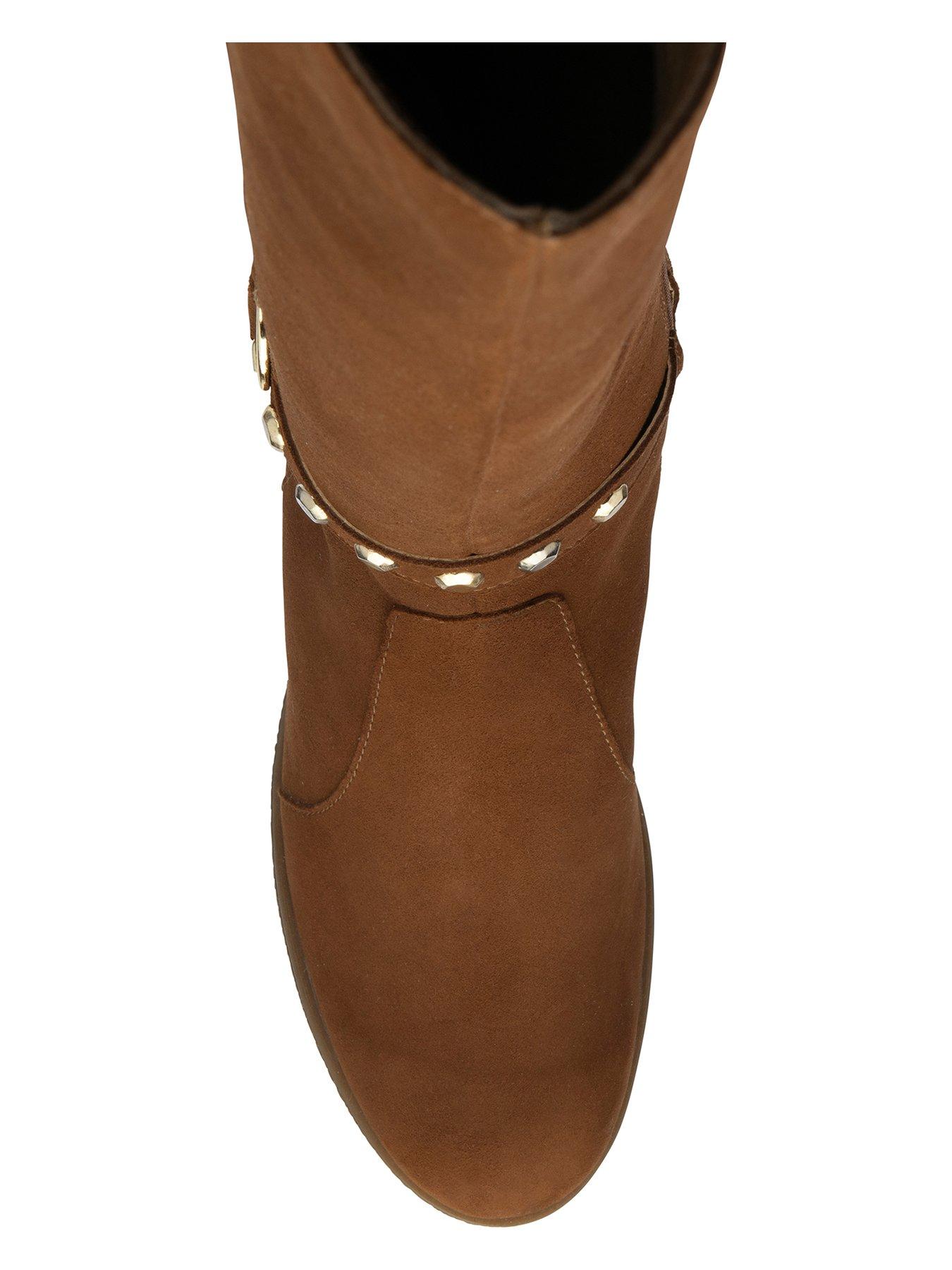  image of ravel-arkle-knee-boots-tan