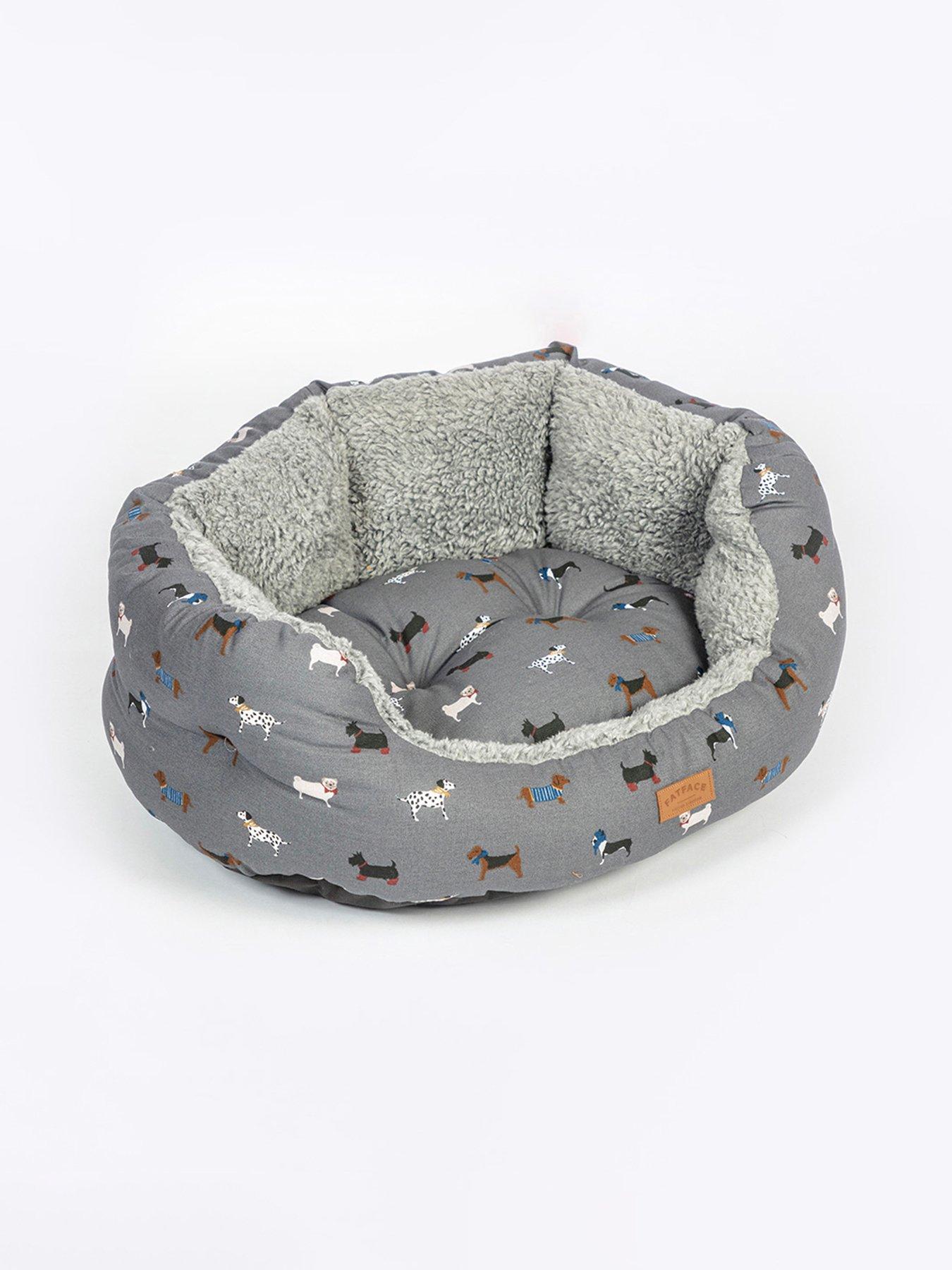 Image 2 of 3 of FatFace Marching Dogs Deluxe Slumber Bed