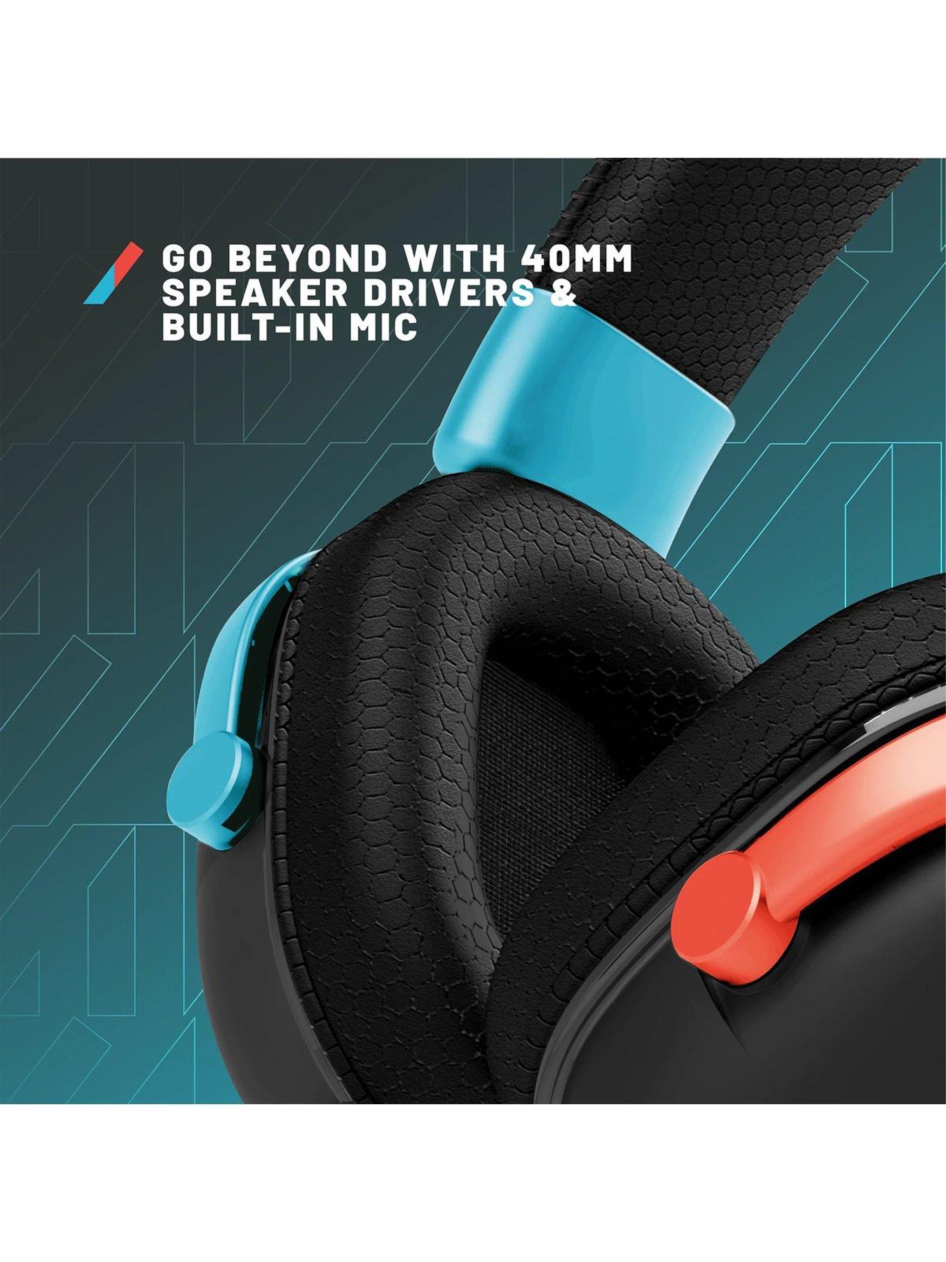 Image 2 of 6 of Stealth RADAR Gaming Headset - Switch Blue Red