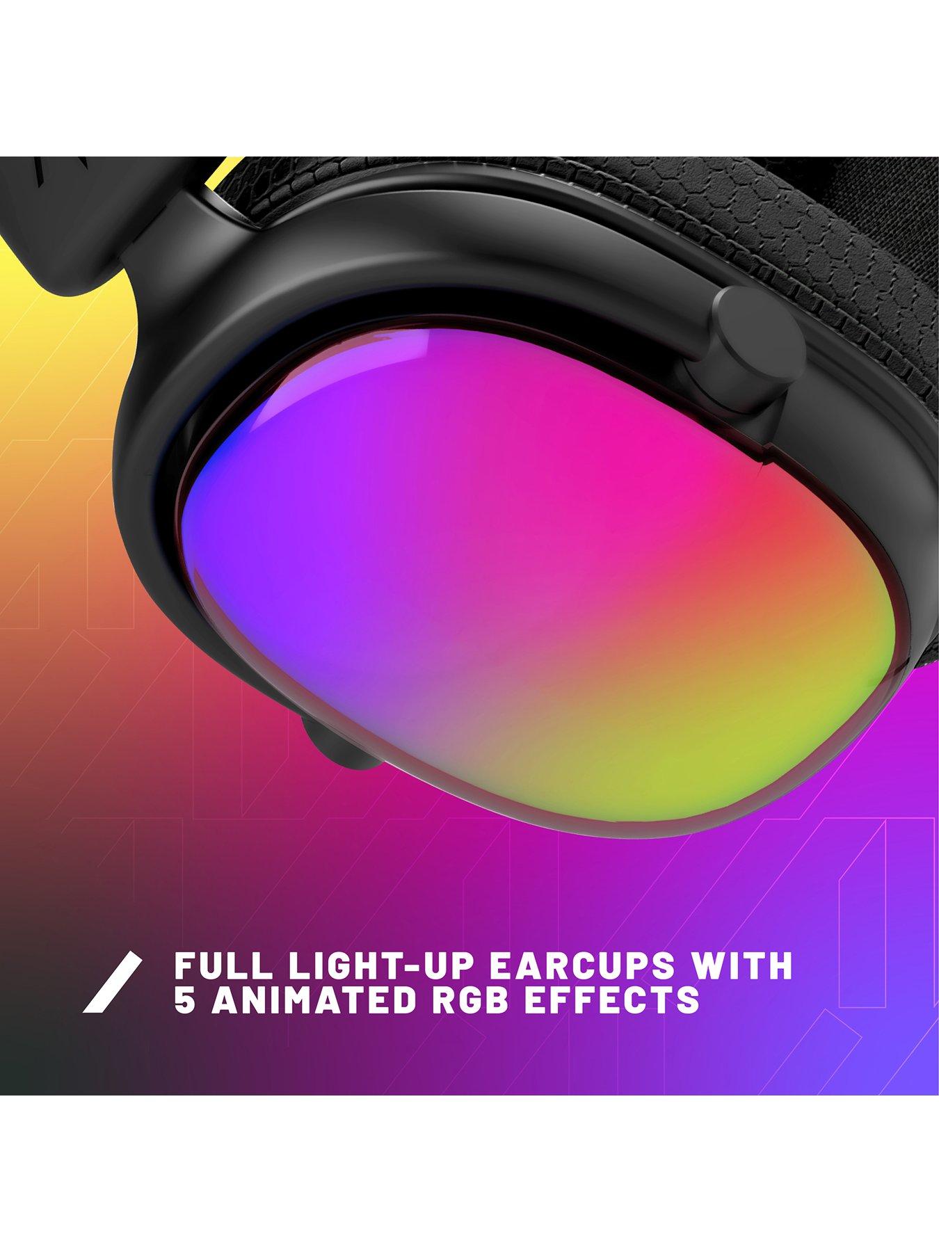 Image 3 of 8 of Stealth RADAR Gaming Headset - Glow Black