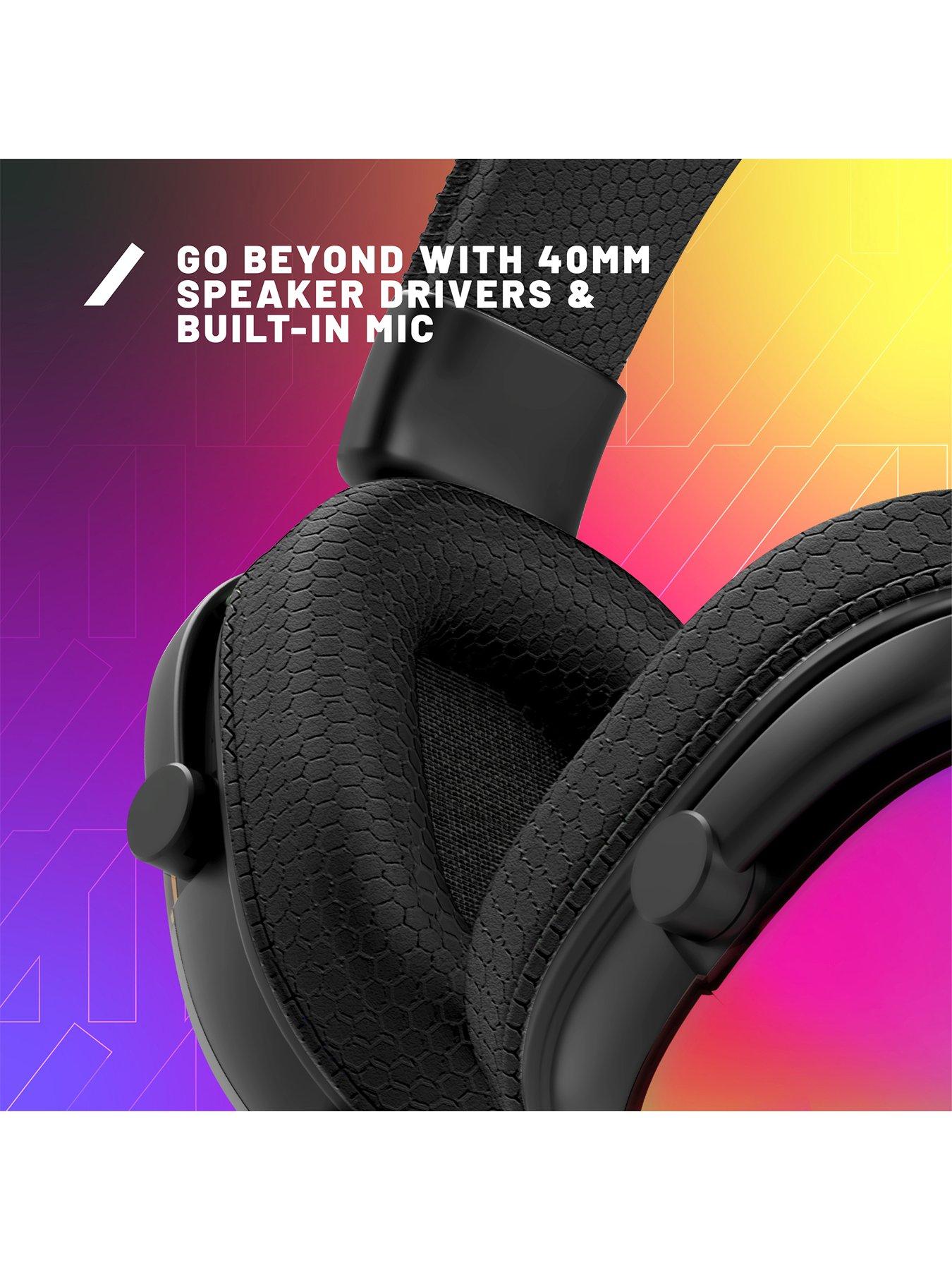 Image 4 of 8 of Stealth RADAR Gaming Headset - Glow Black