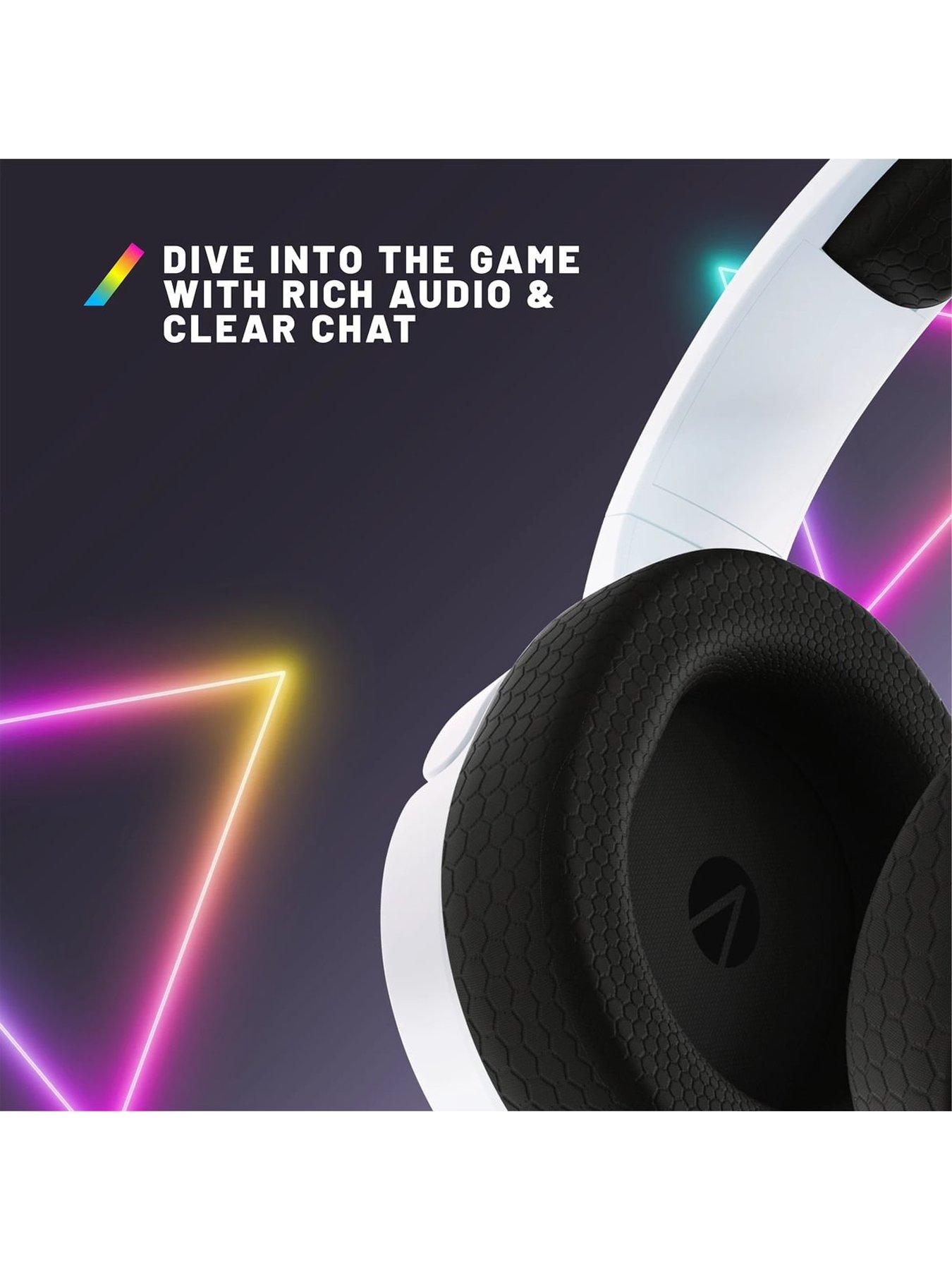 Image 2 of 6 of Stealth PANTHER Premium Gaming Headset for XBOX, PS4/PS5, Switch, PC - LED White