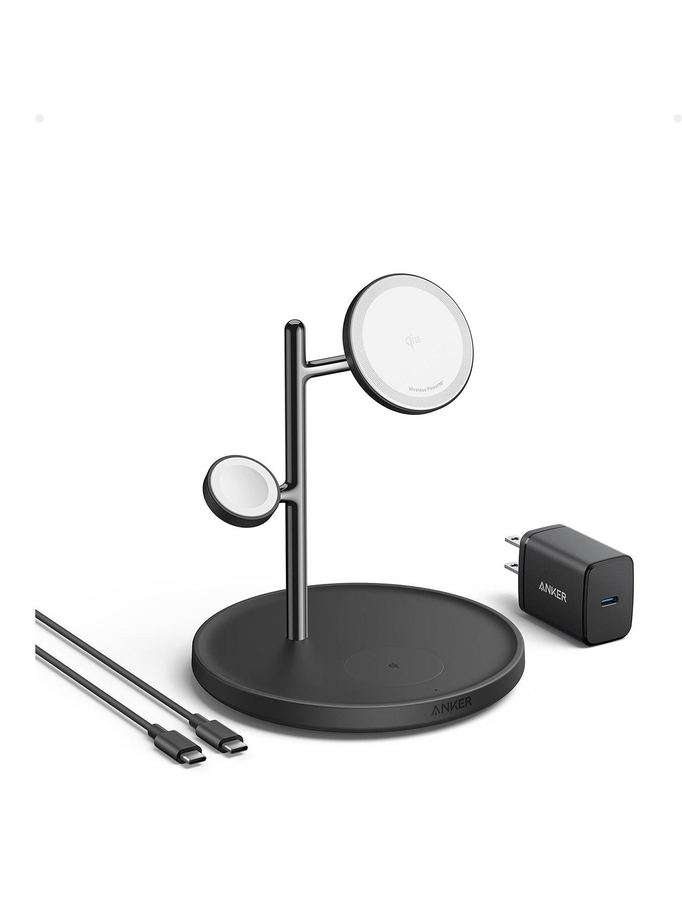 Anker MagGo Wireless Charging Station (15W, 3-in-1 Stand)