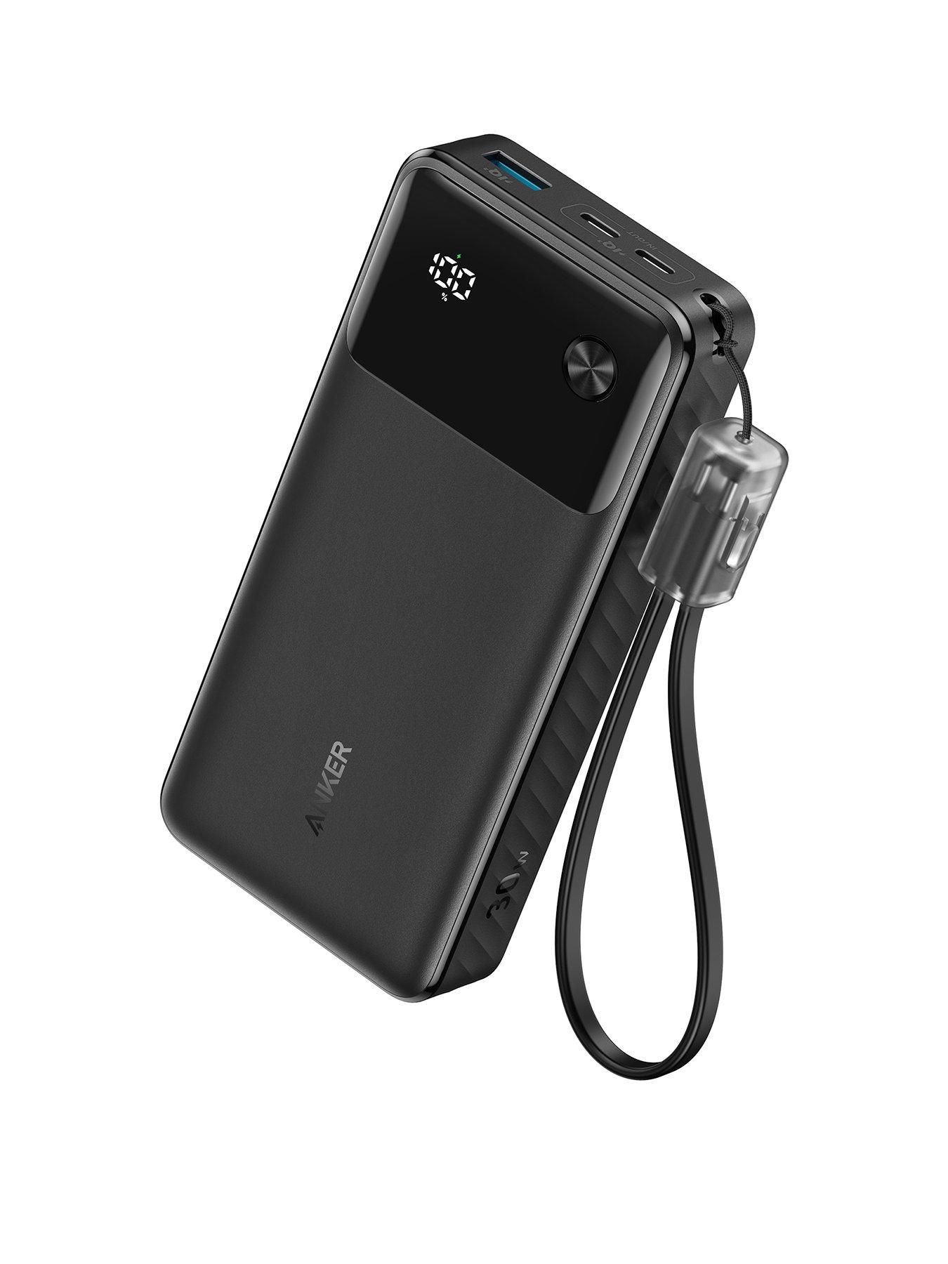 undefined Anker Power Bank (20,000mAh, 30W), Black