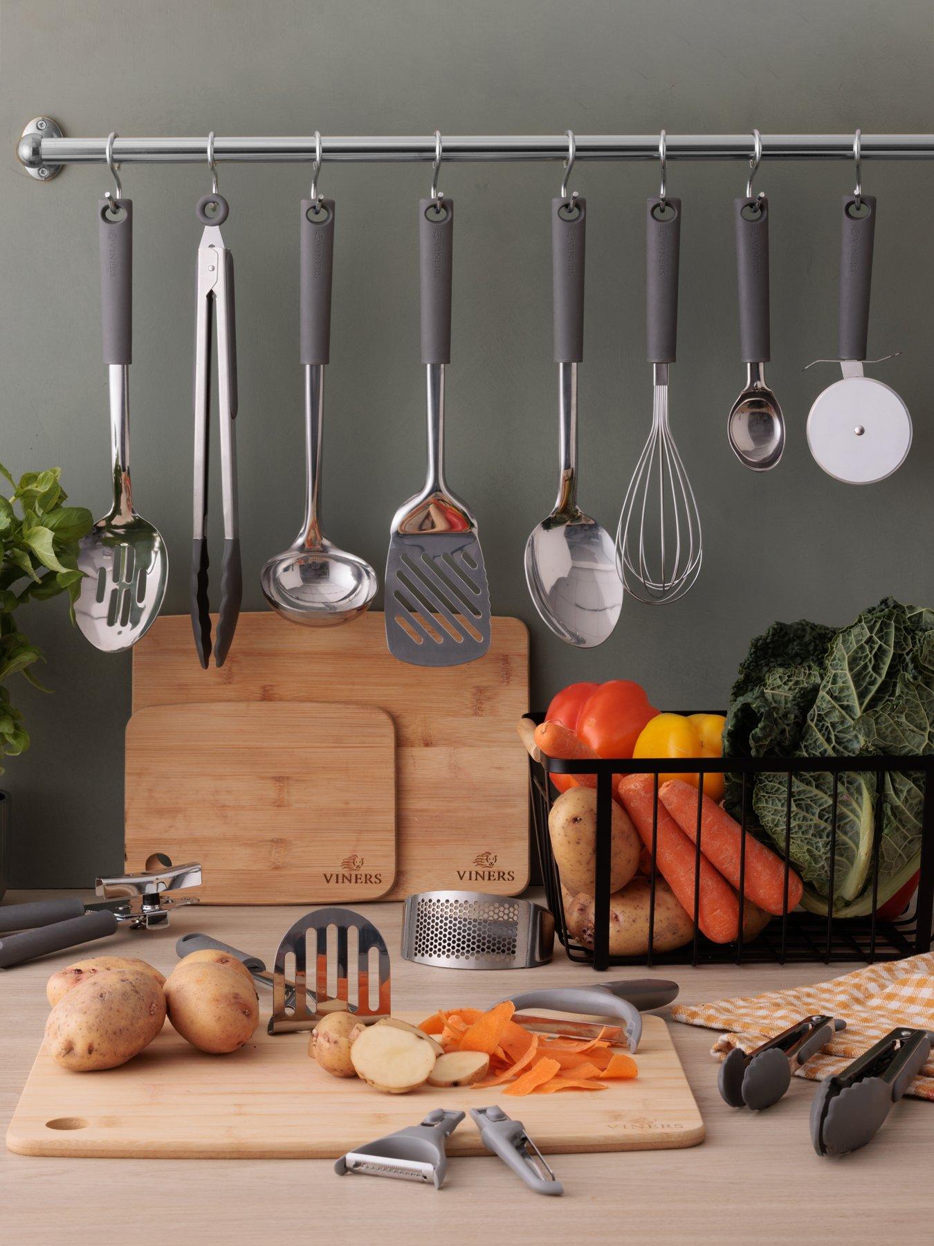 undefined Stainless Steel 13 Piece Utensil Set