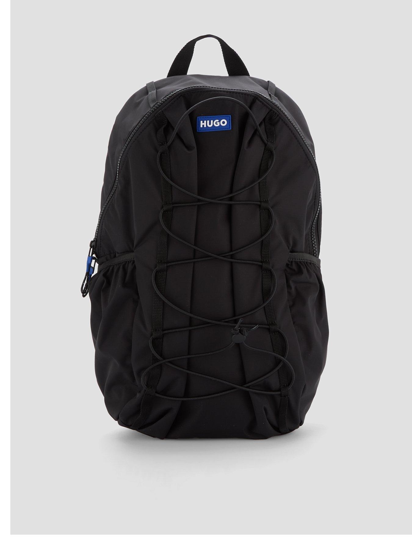 front image of hugo-blue-vytal-rope-utility-backpack-one-colour