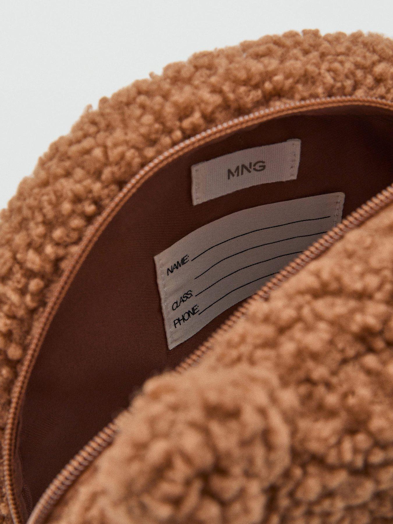  image of mango-younger-boys-borg-bear-backpack-brown