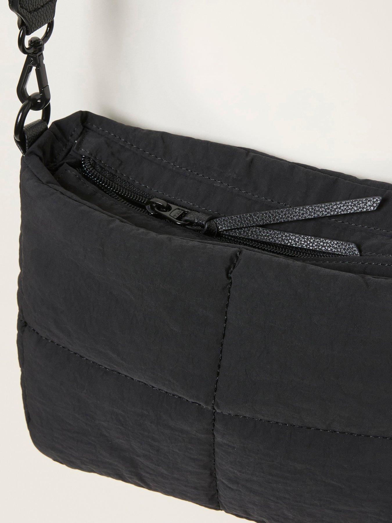  image of fatface-nylon-mini-cross-body-black