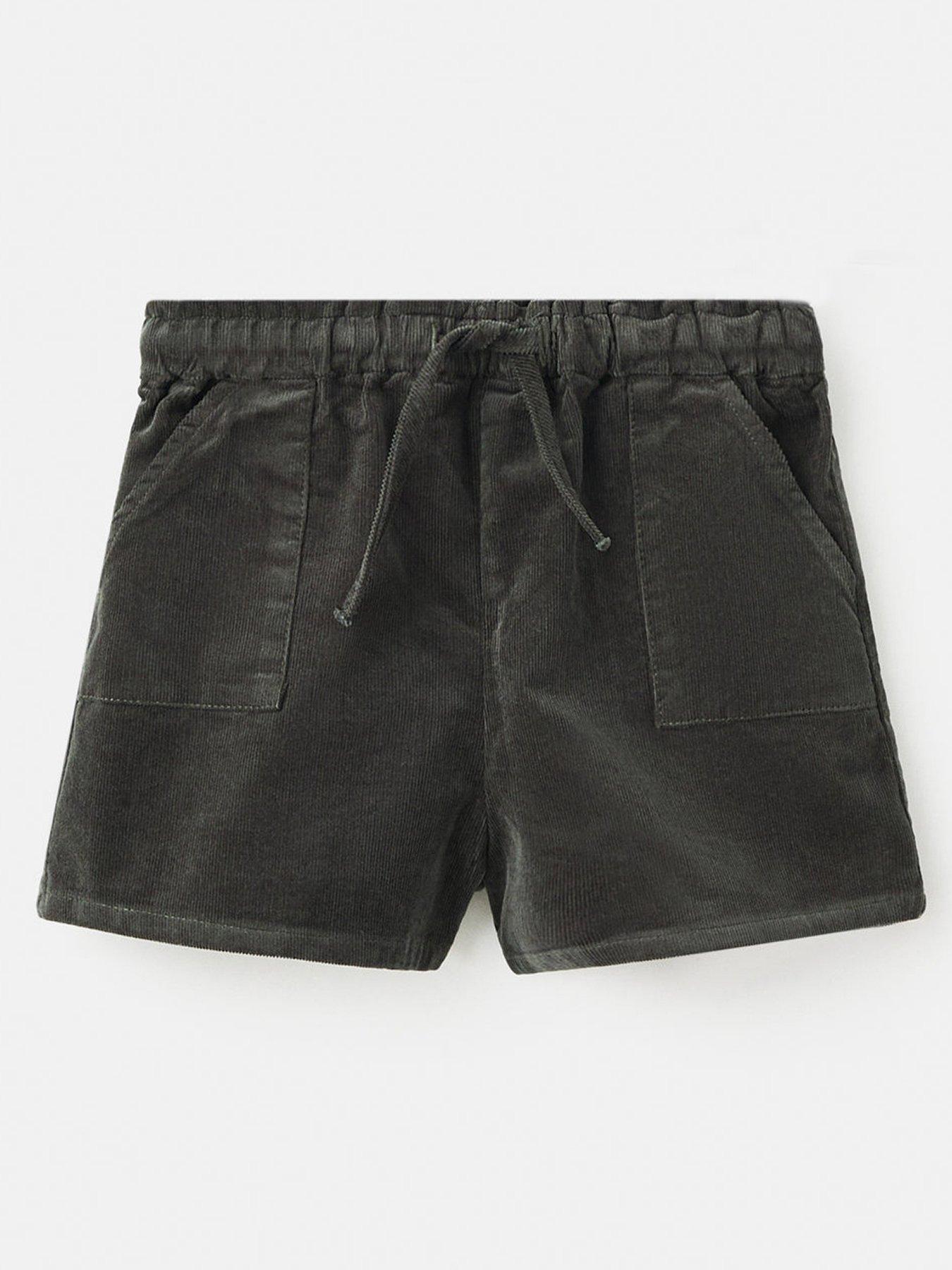 mango-younger-girls-cord-shorts-dark-green