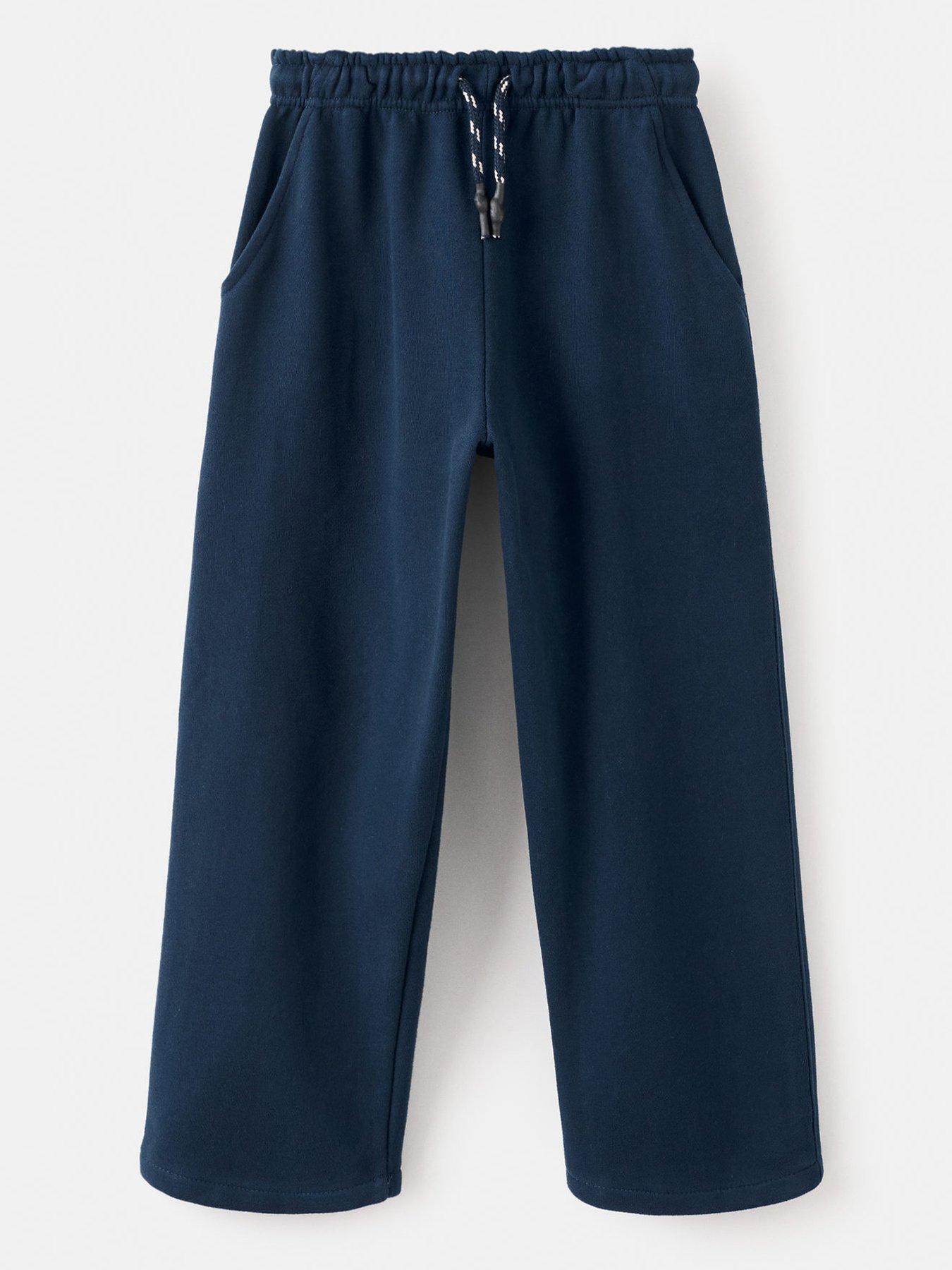 Mango Boys Slouchy Joggers - Navy
