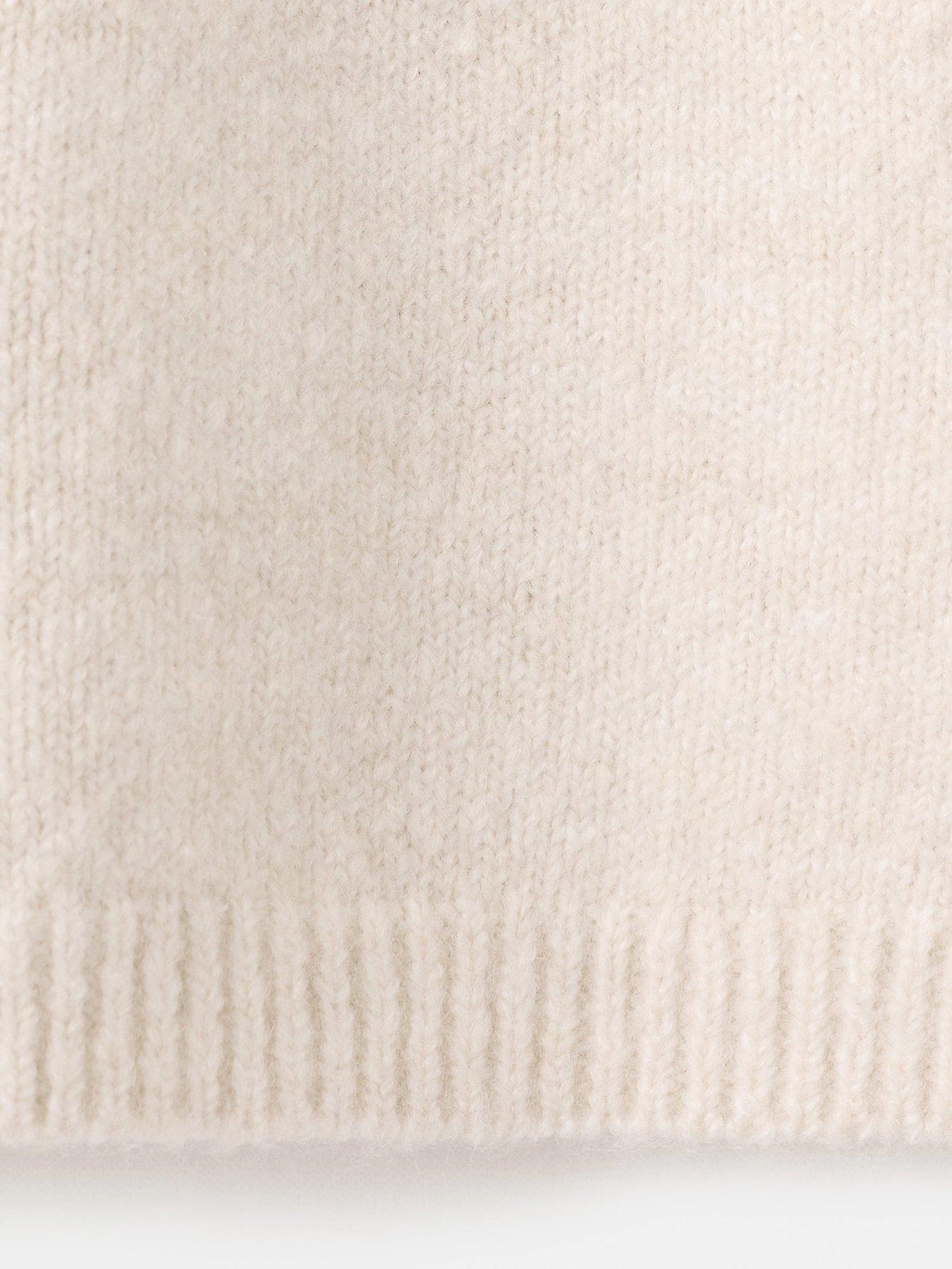  image of mango-younger-girls-gingerbread-man-knitted-jumper-beige