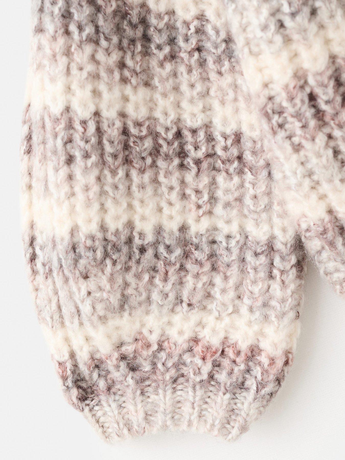  image of mango-younger-girls-stripe-knitted-jumper-multi