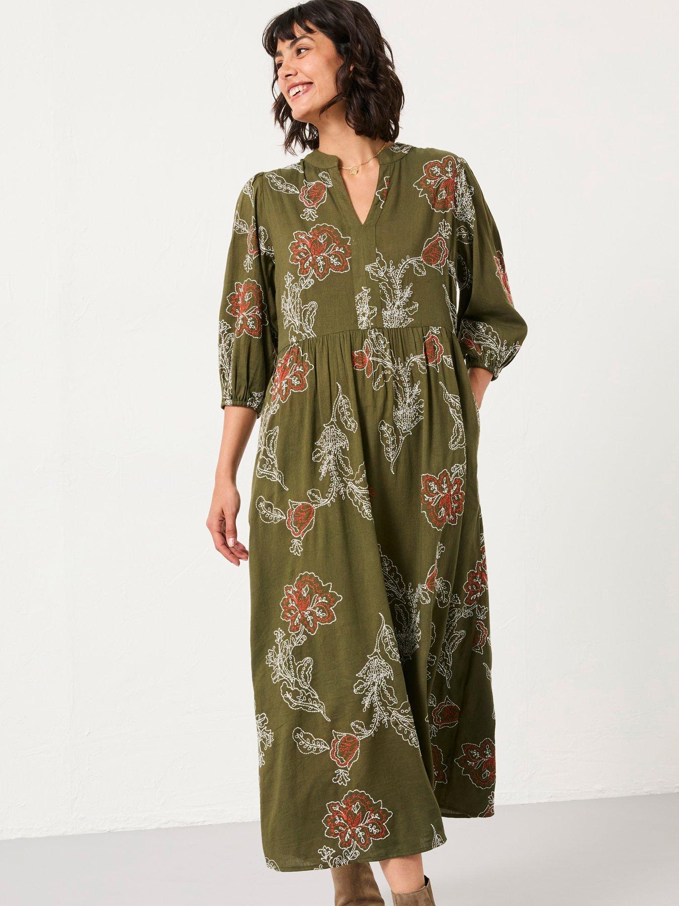 fatface-vivenne-embroidered-midi-dress-olive-green