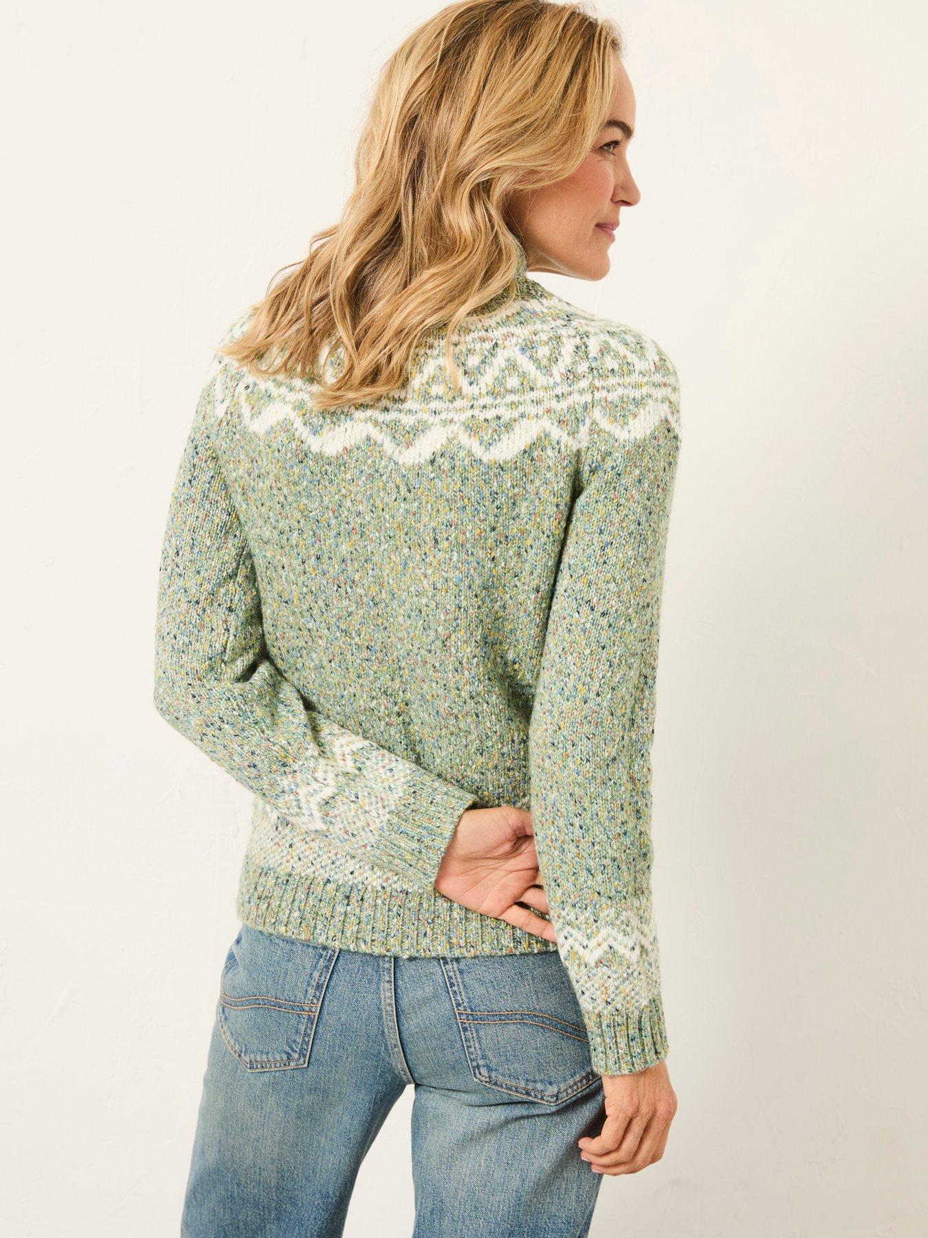 stillFront image of fatface-birch-fairisle-jumper-green