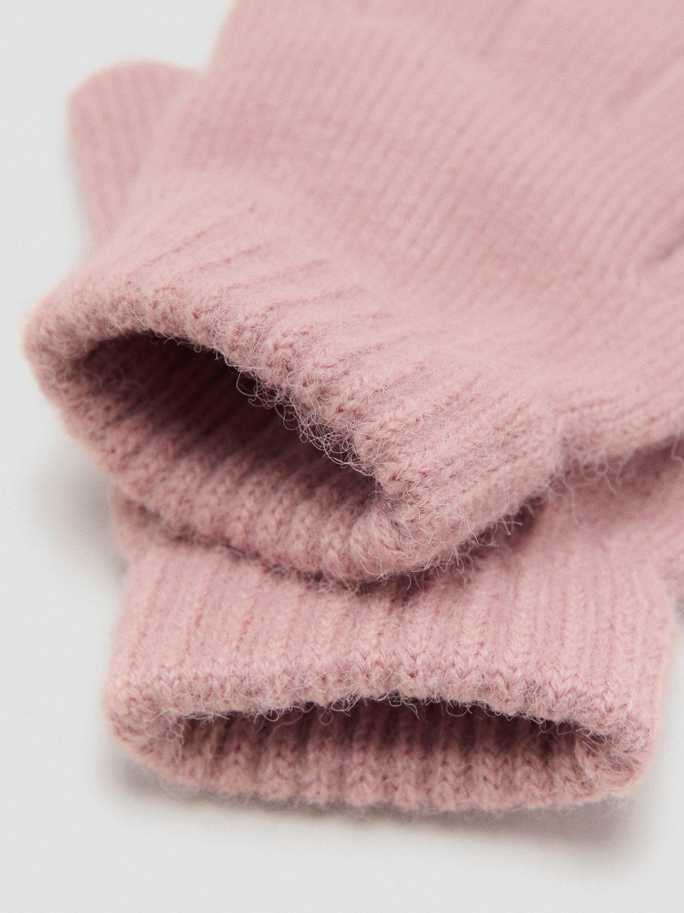 Image 2 of 2 of Mango Younger Girls Gloves - Pink