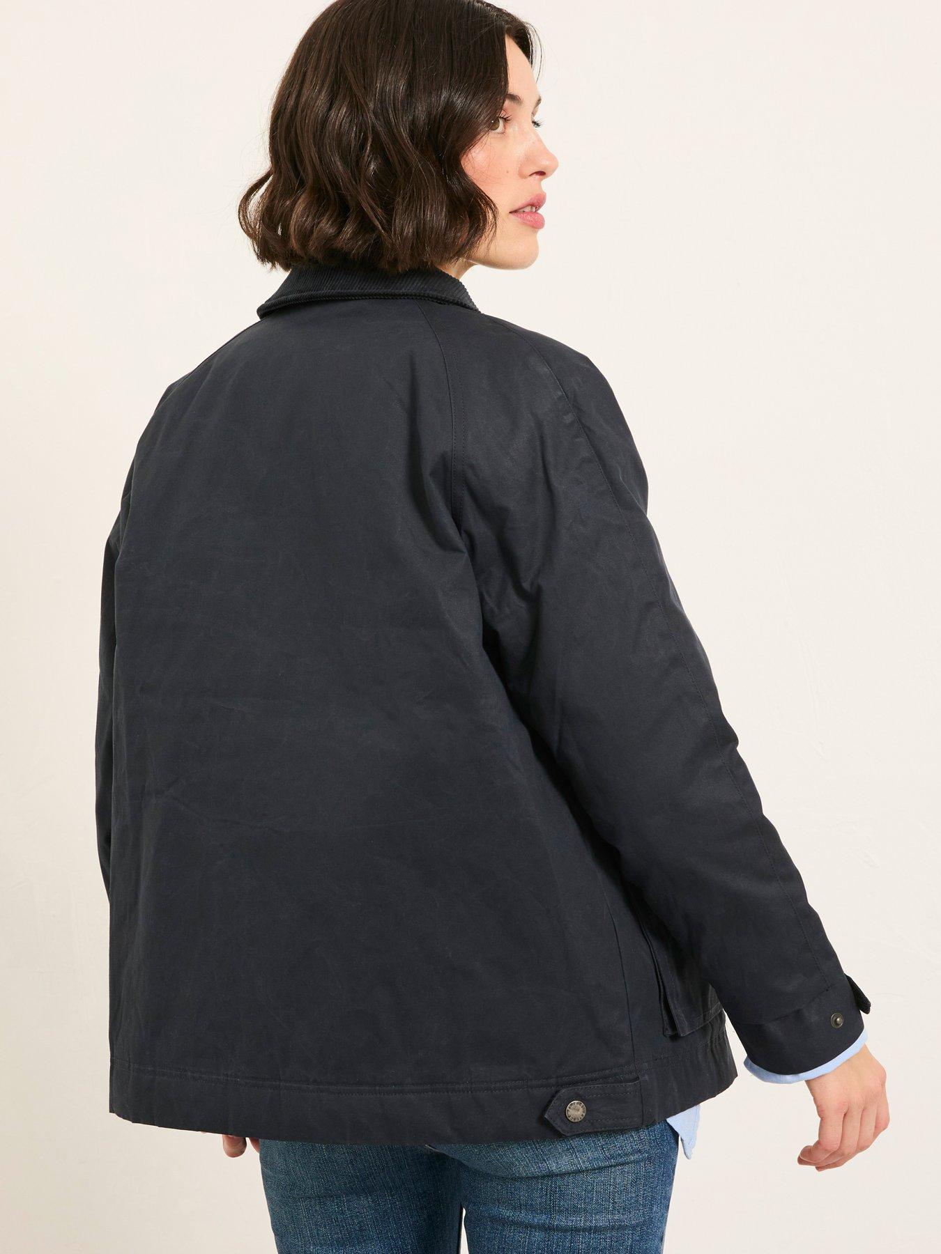 Image 2 of 6 of FatFace Devon Heritage Jacket - Navy
