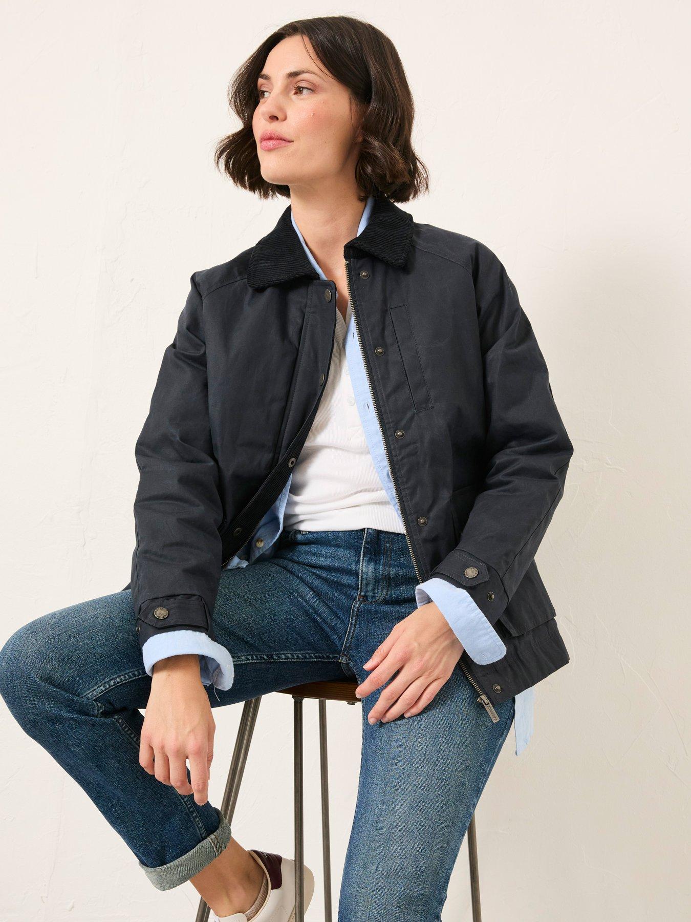 Image 3 of 6 of FatFace Devon Heritage Jacket - Navy