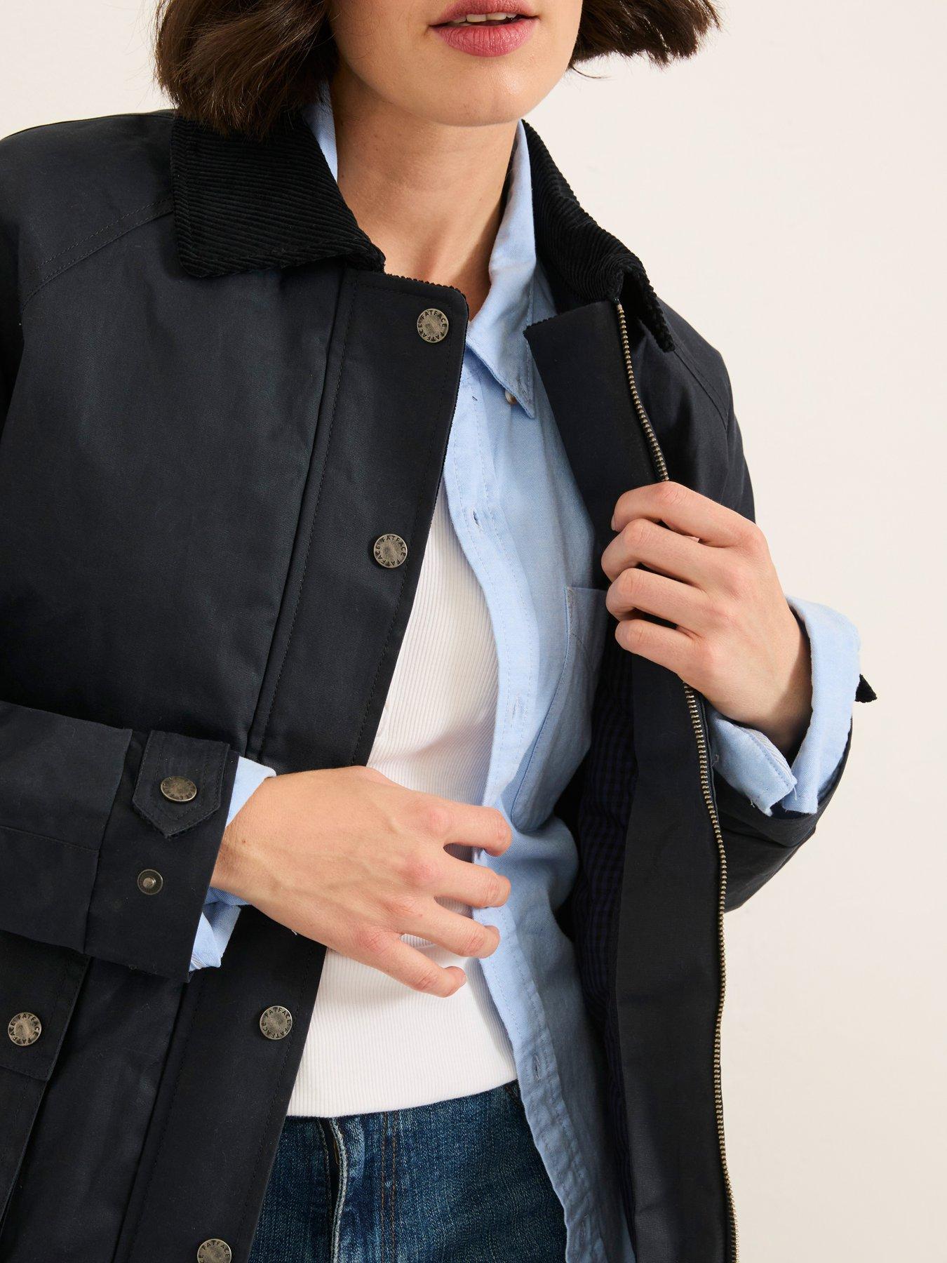 Image 4 of 6 of FatFace Devon Heritage Jacket - Navy