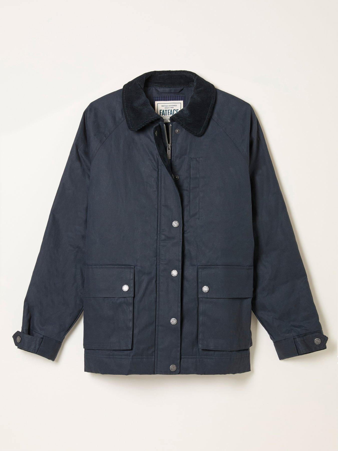 Image 6 of 6 of FatFace Devon Heritage Jacket - Navy