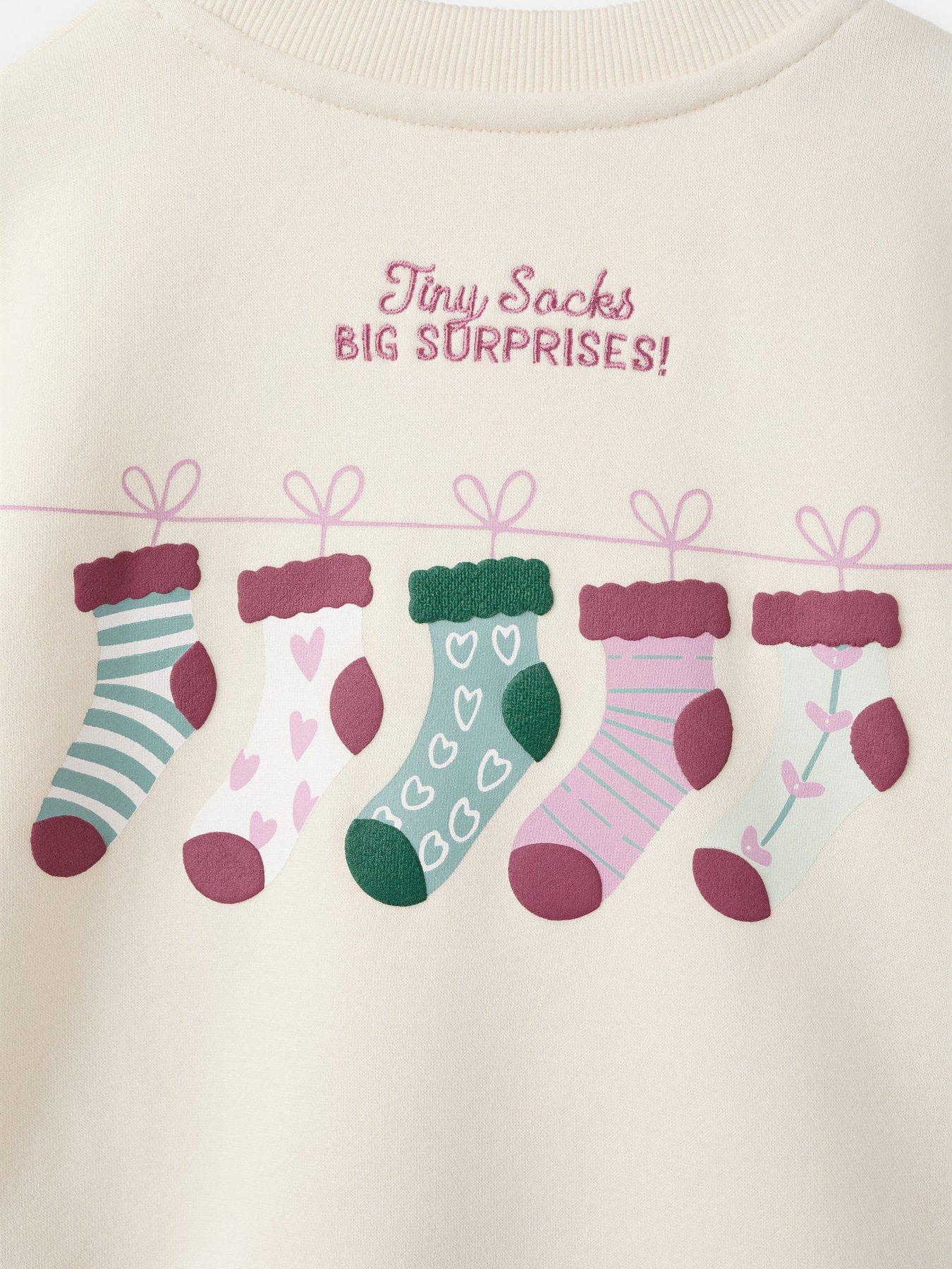  image of mango-younger-girls-christmas-sweat-cream