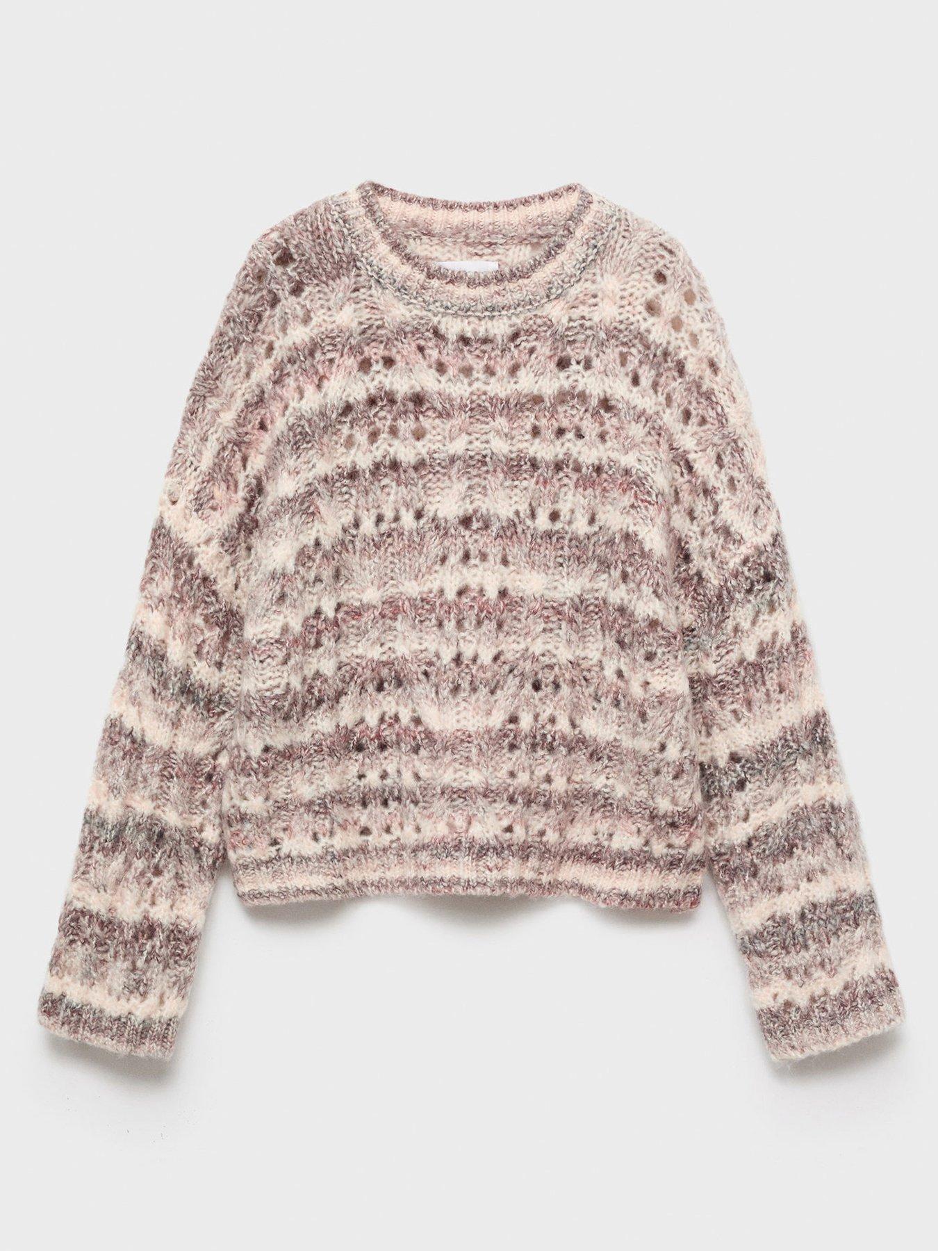 Mango Girls Knitted Jumper - Multi