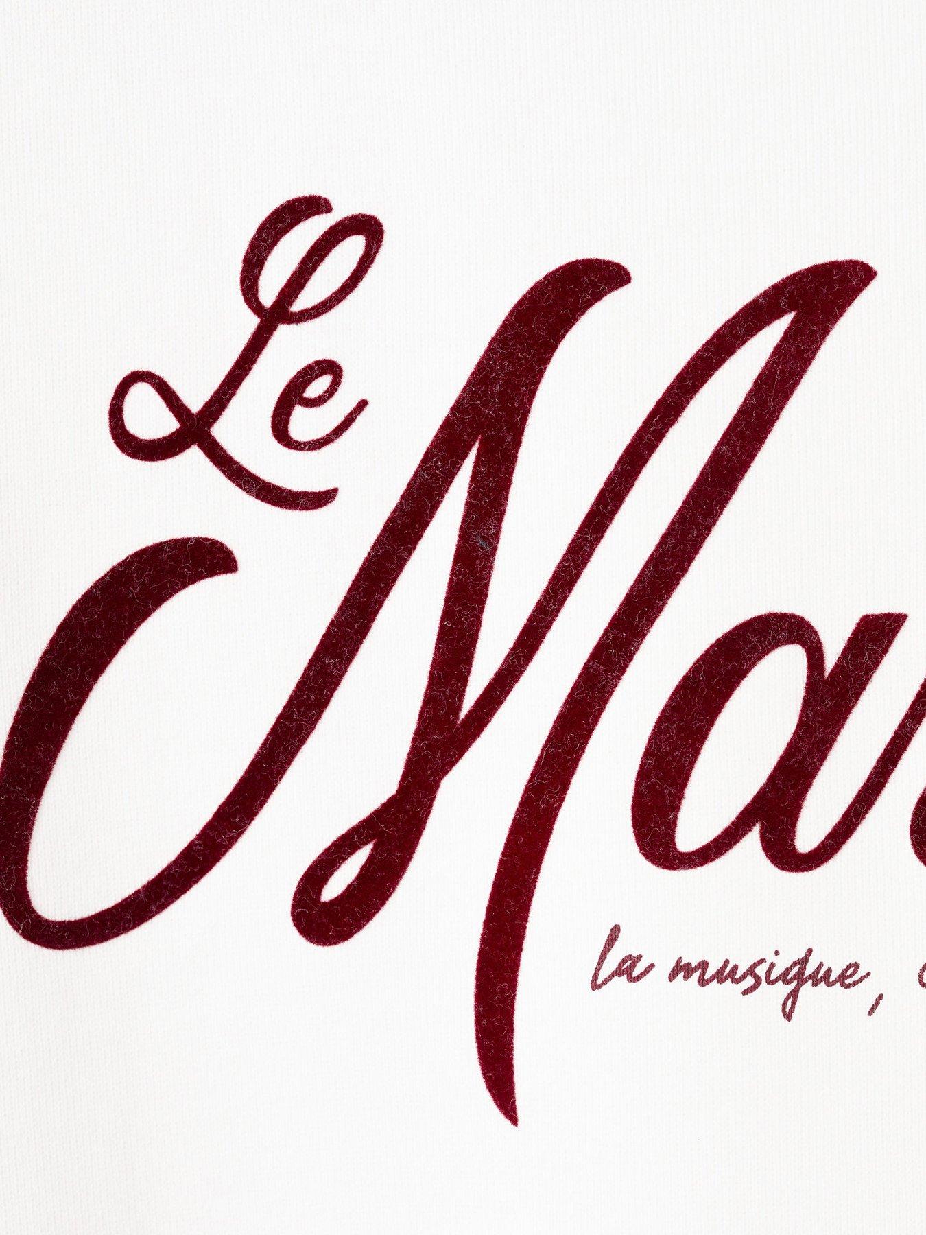 Image 5 of 5 of Mango Girls Marais Sweatshirt - Light Cream